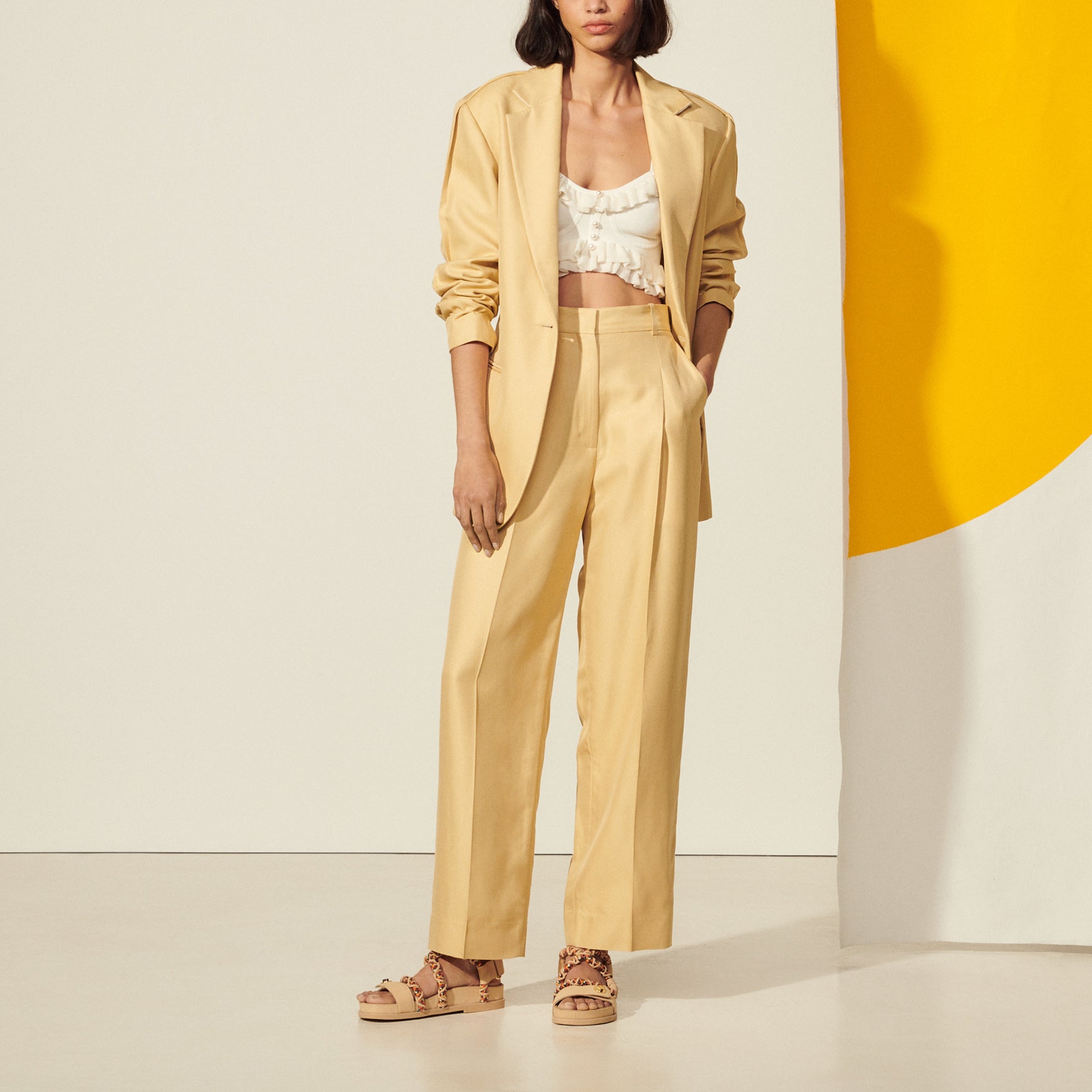 Pantalon classique Sandro seconde main