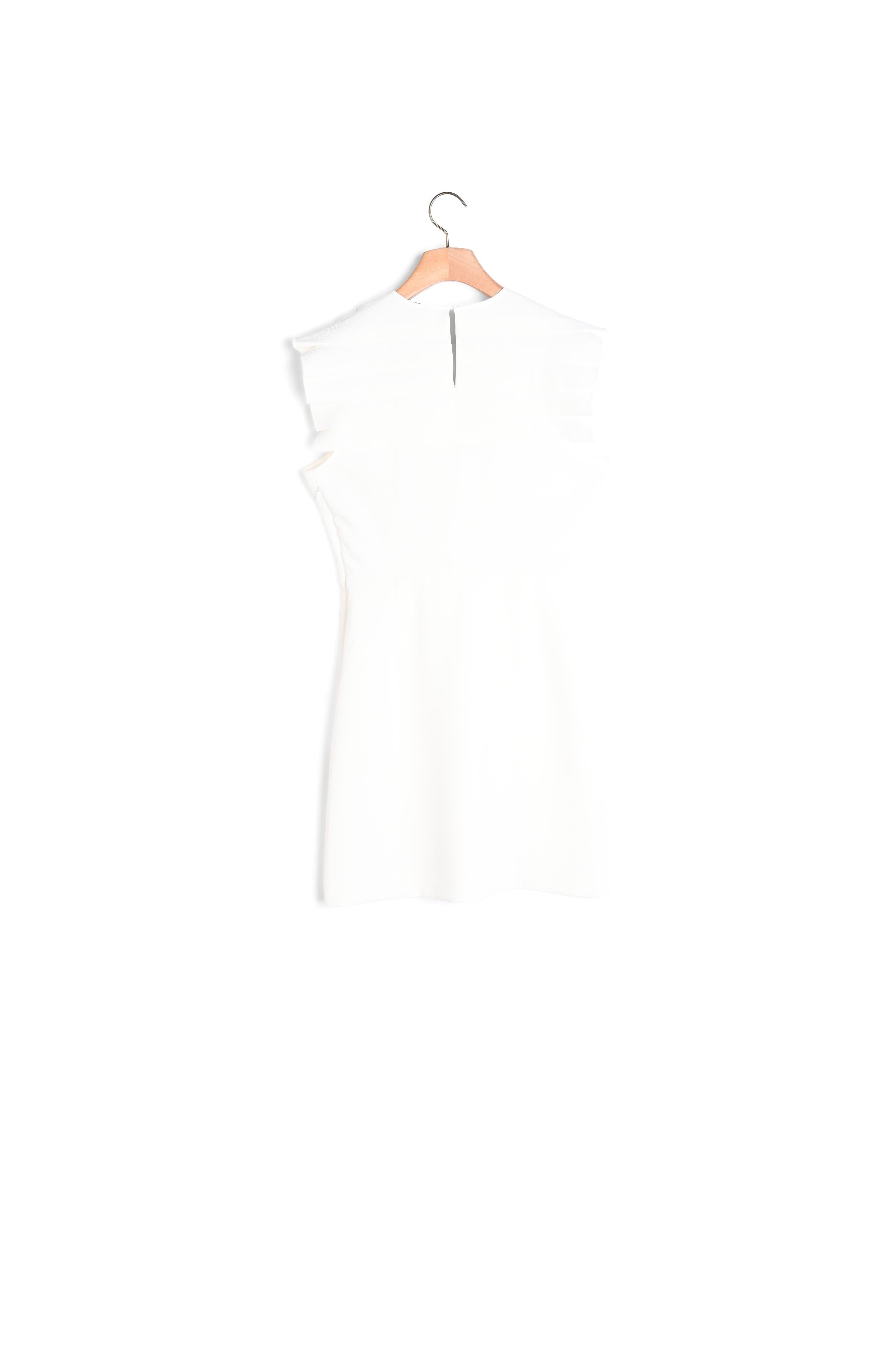 Robe avec détail plissé au niveau du col Sandro seconde main