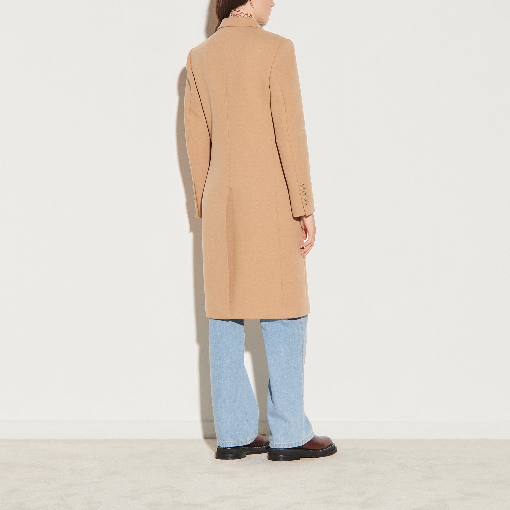 Manteau long double boutonnage croisé Sandro seconde main