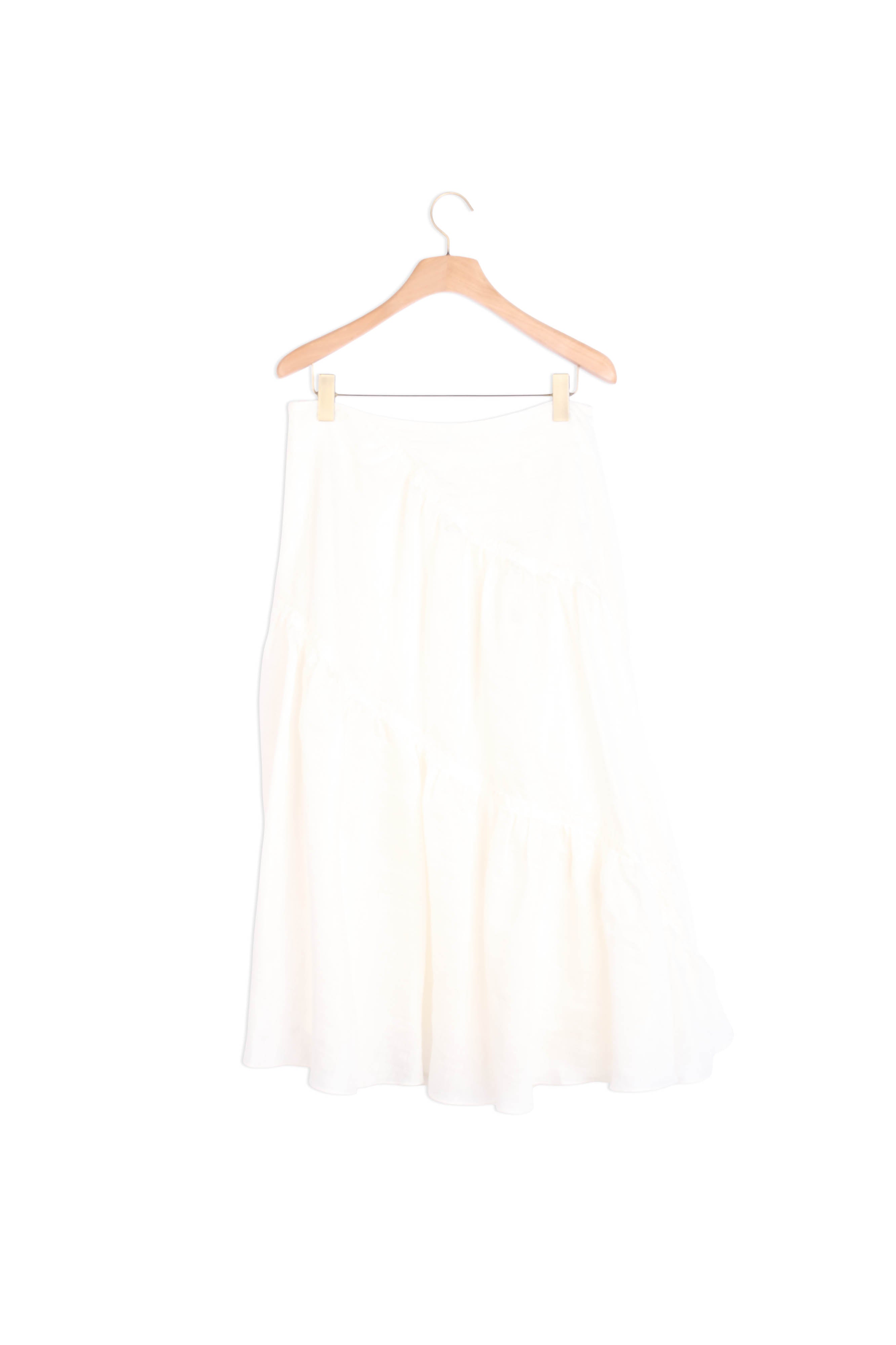 Jupe longue à volants Sandro seconde main