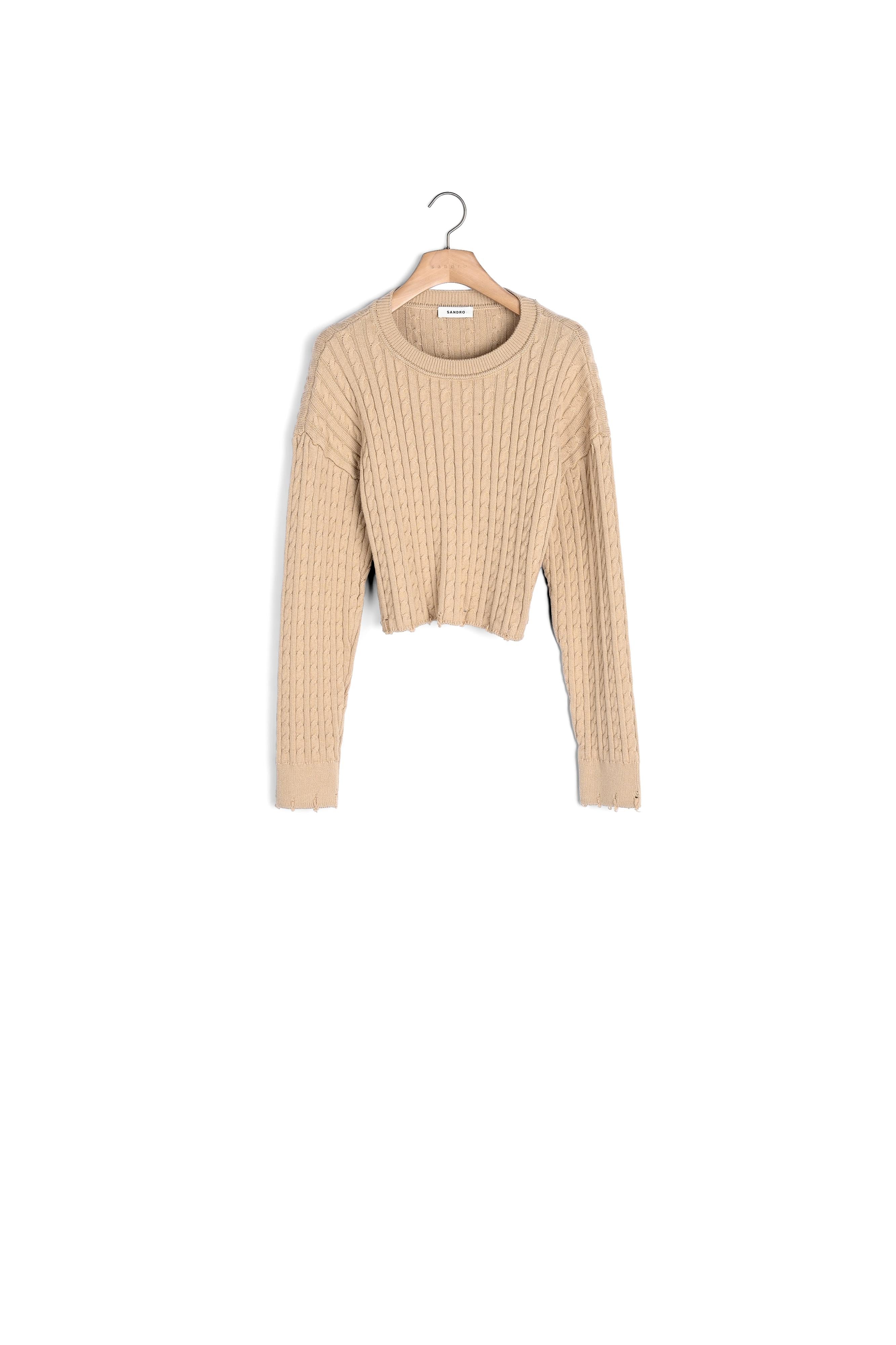 Pull Beige Sandro seconde main