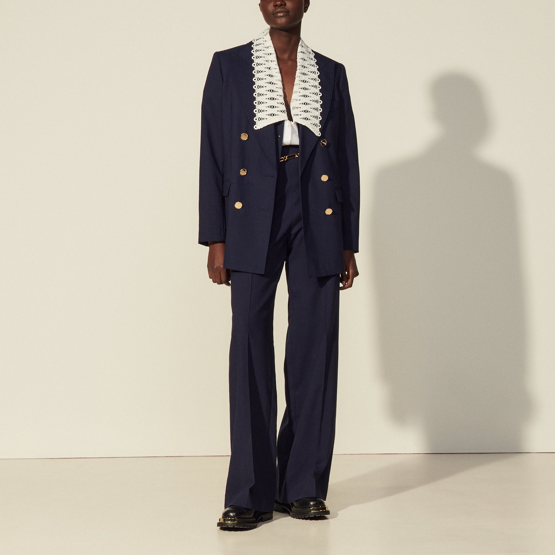 Veste de tailleur en viscose Sandro seconde main