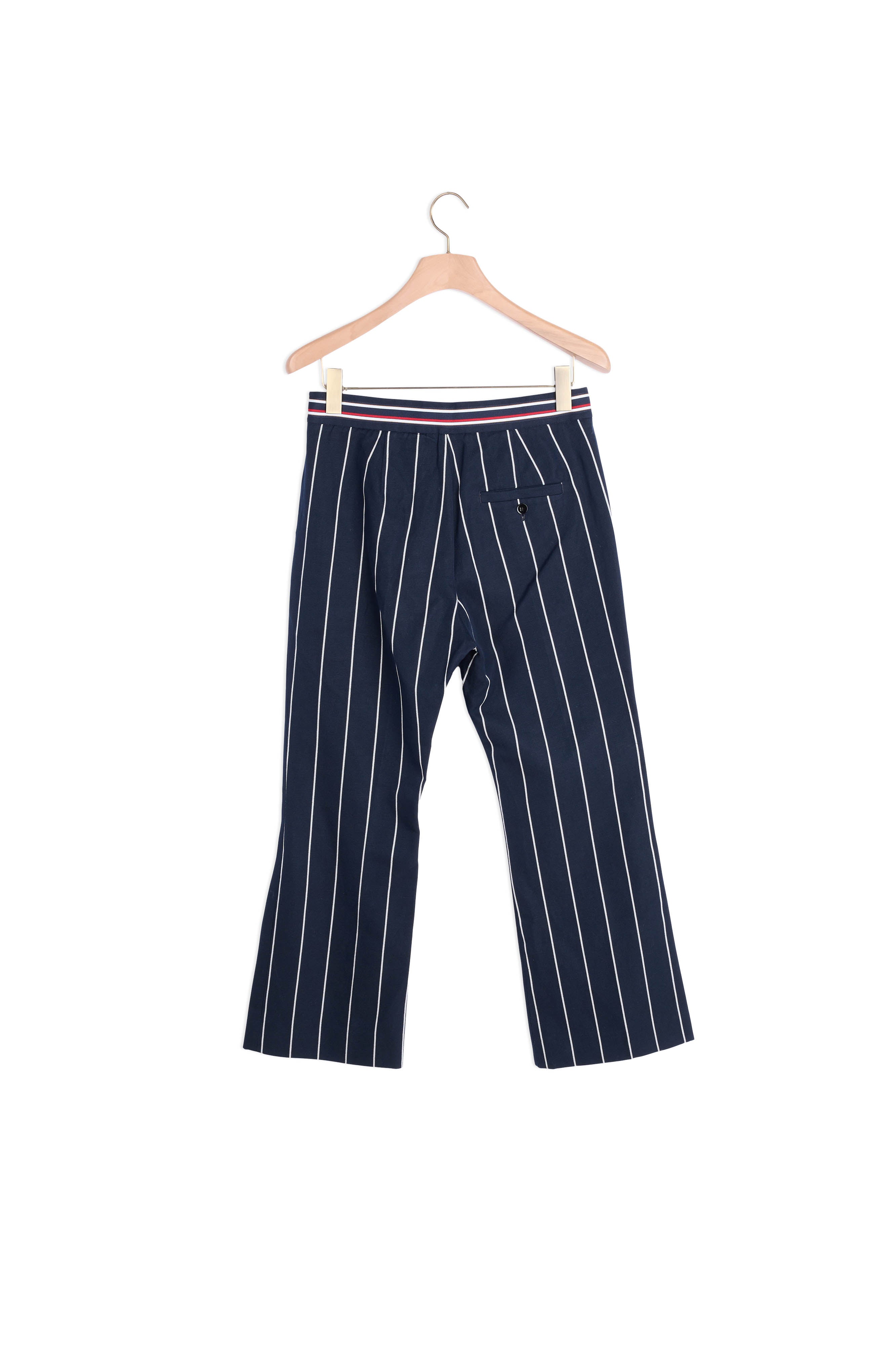 Pantalon à rayures contrastées Sandro seconde main