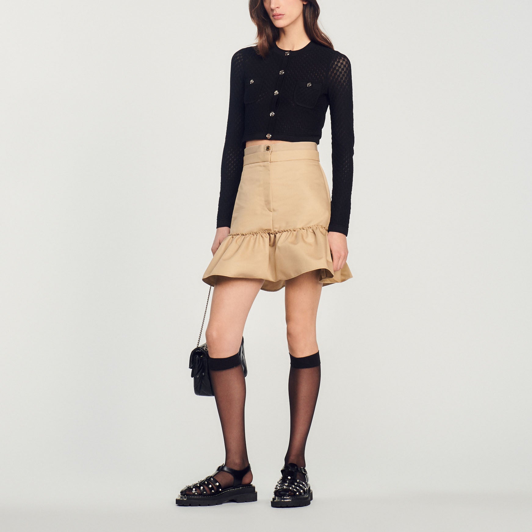 Cardigan en Maille Sandro seconde main