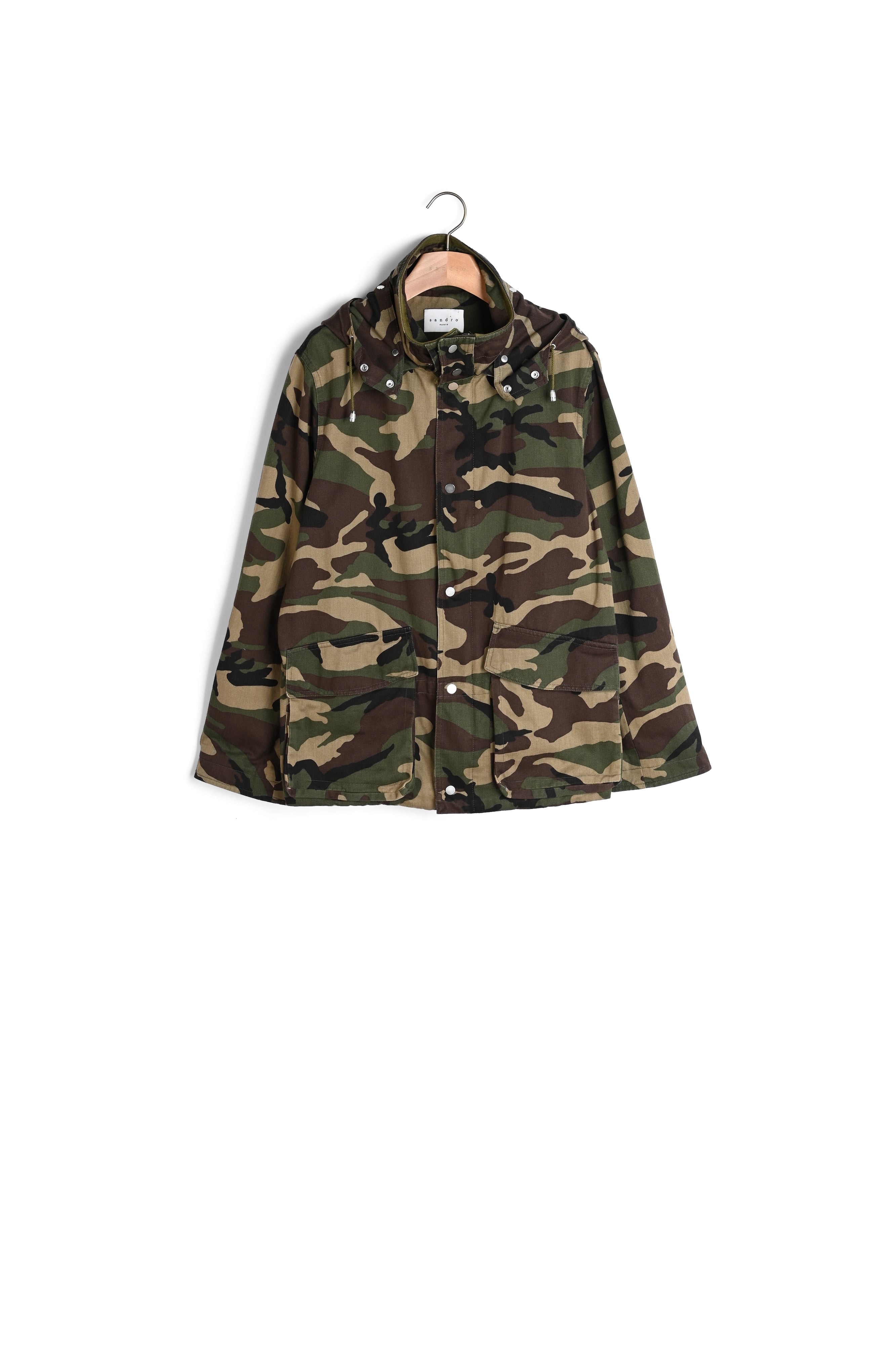 Manteau Kaki Sandro seconde main