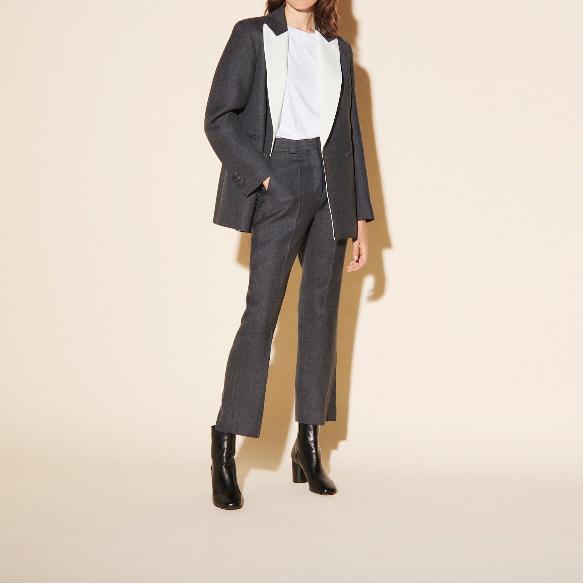 Pantalon coupe droite Sandro seconde main