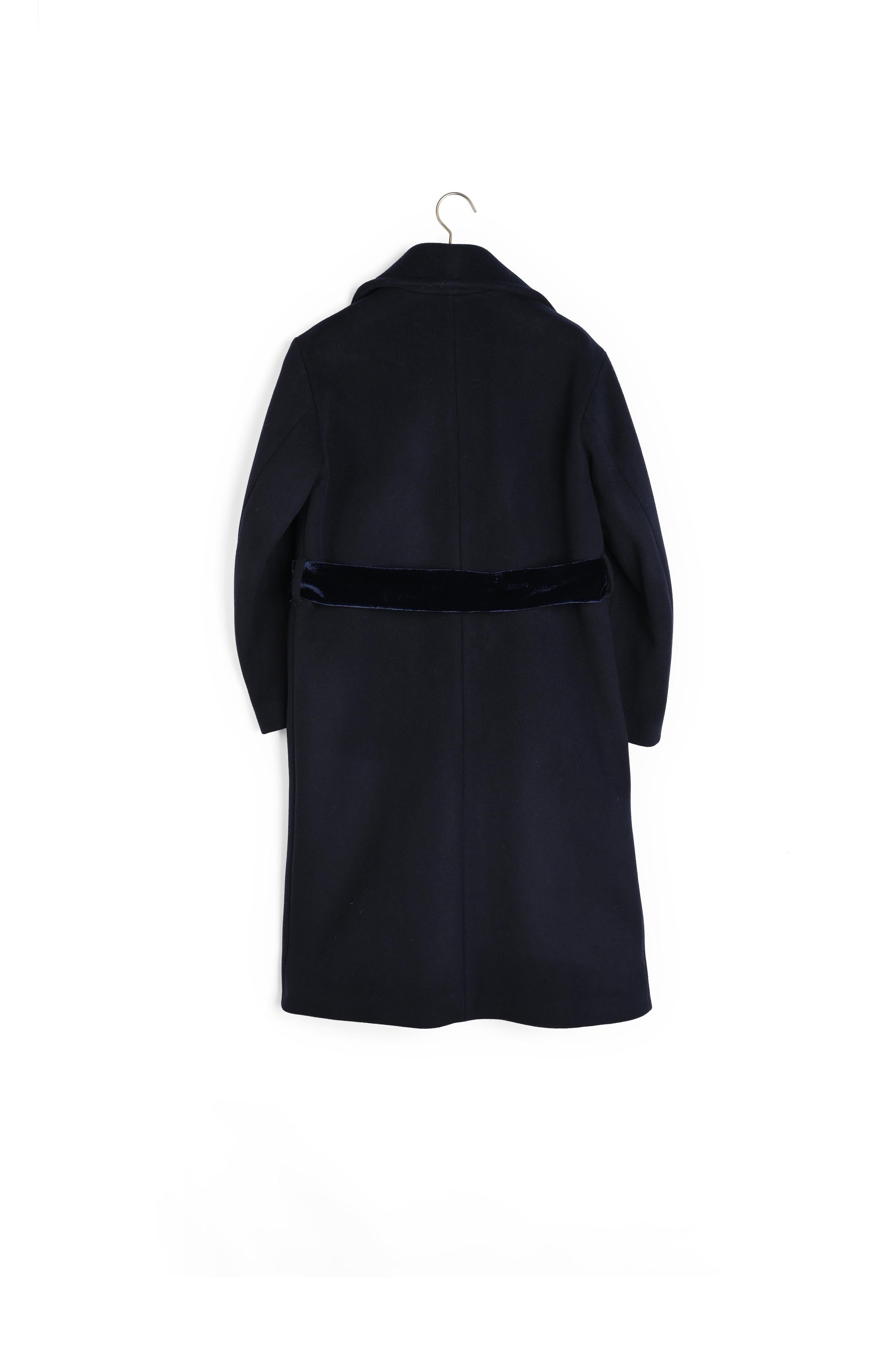 MANTEAU Marine Sandro seconde main