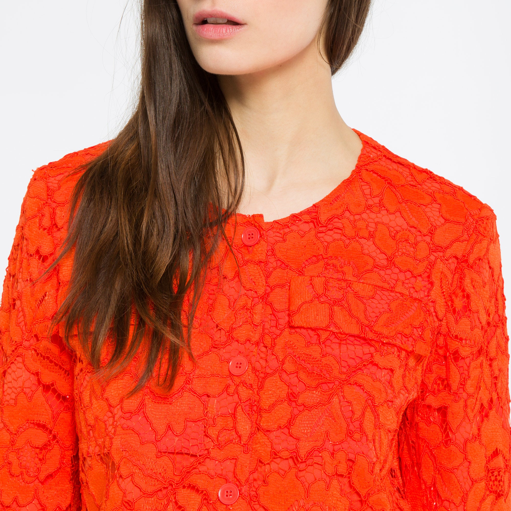 Veste Orange Flamboyant Sandro seconde main