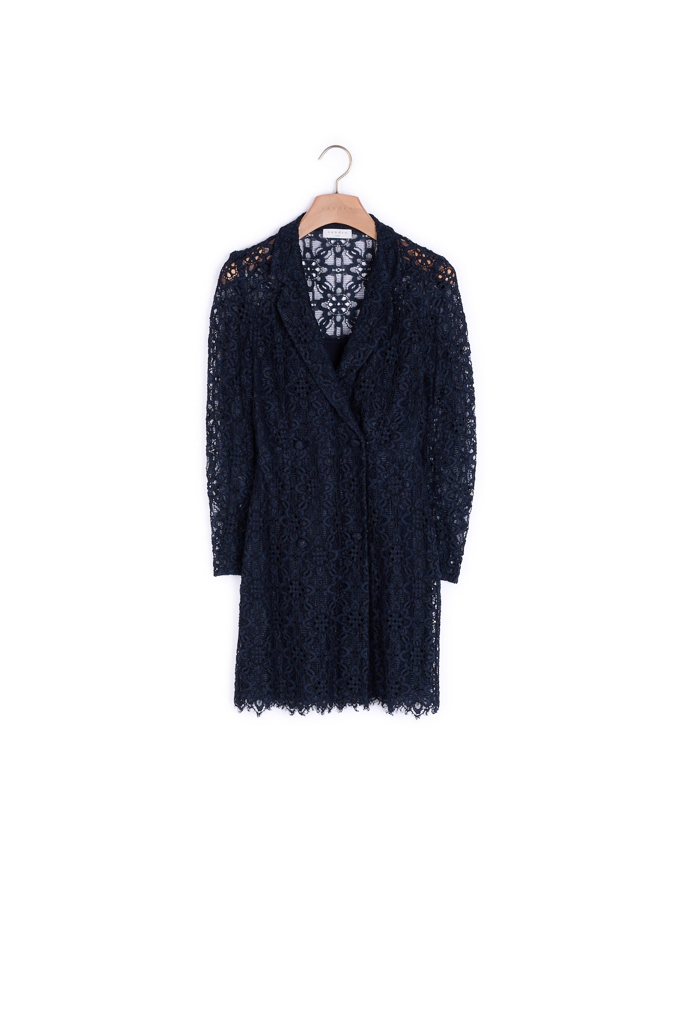 Robe Manteau en dentelle Sandro seconde main