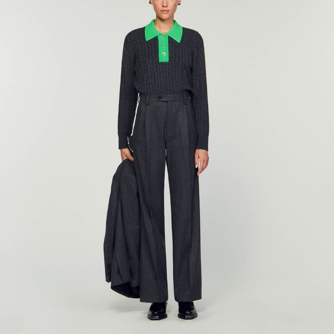 Pantalon droit Sandro seconde main
