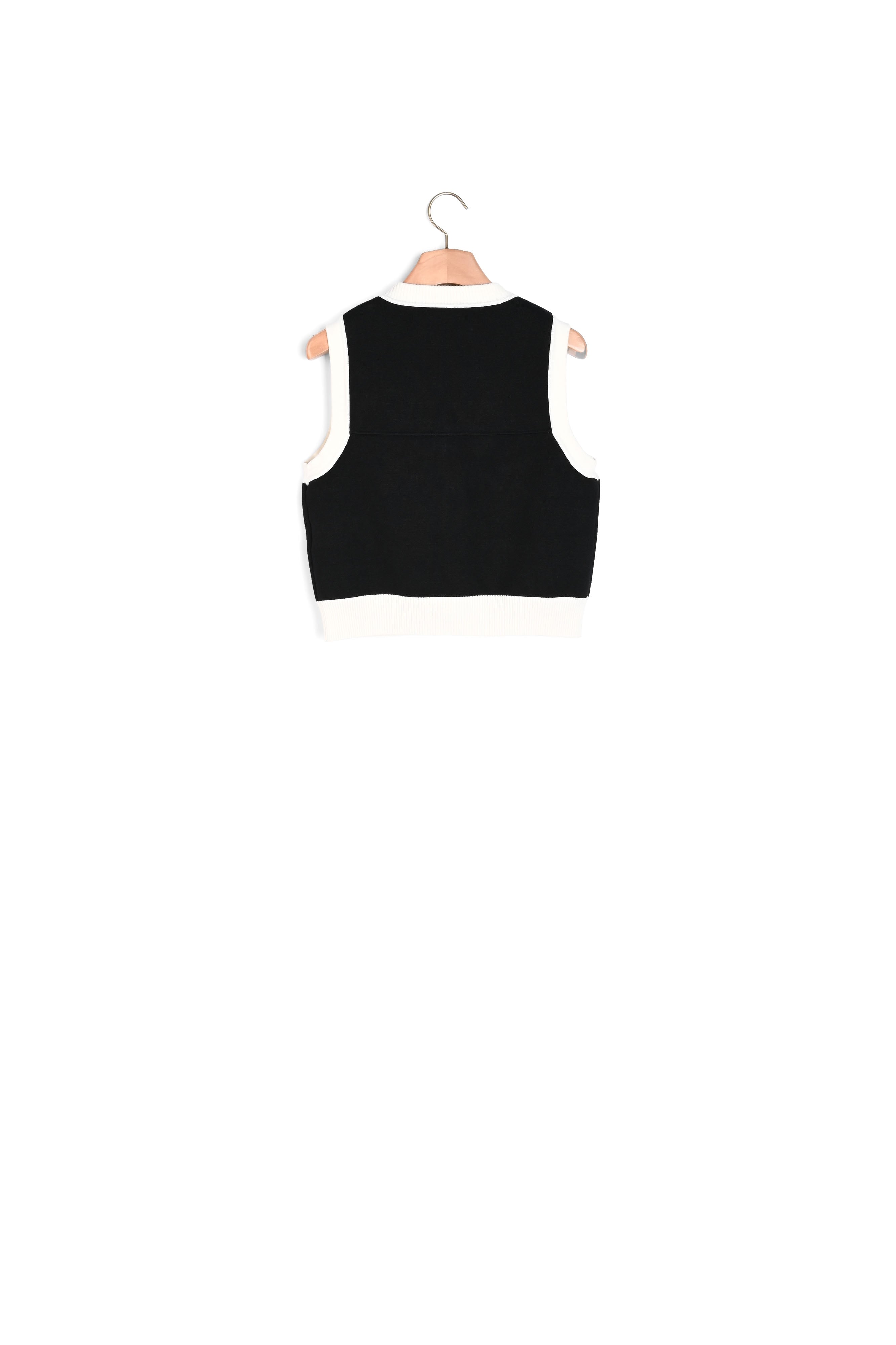 Gilet en Maille sans manches Sandro seconde main