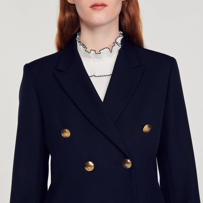 Veste de tailleur double boutonnage Sandro seconde main
