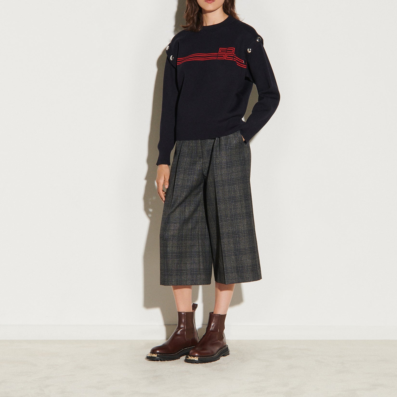 Pull avec pressions Sandro seconde main