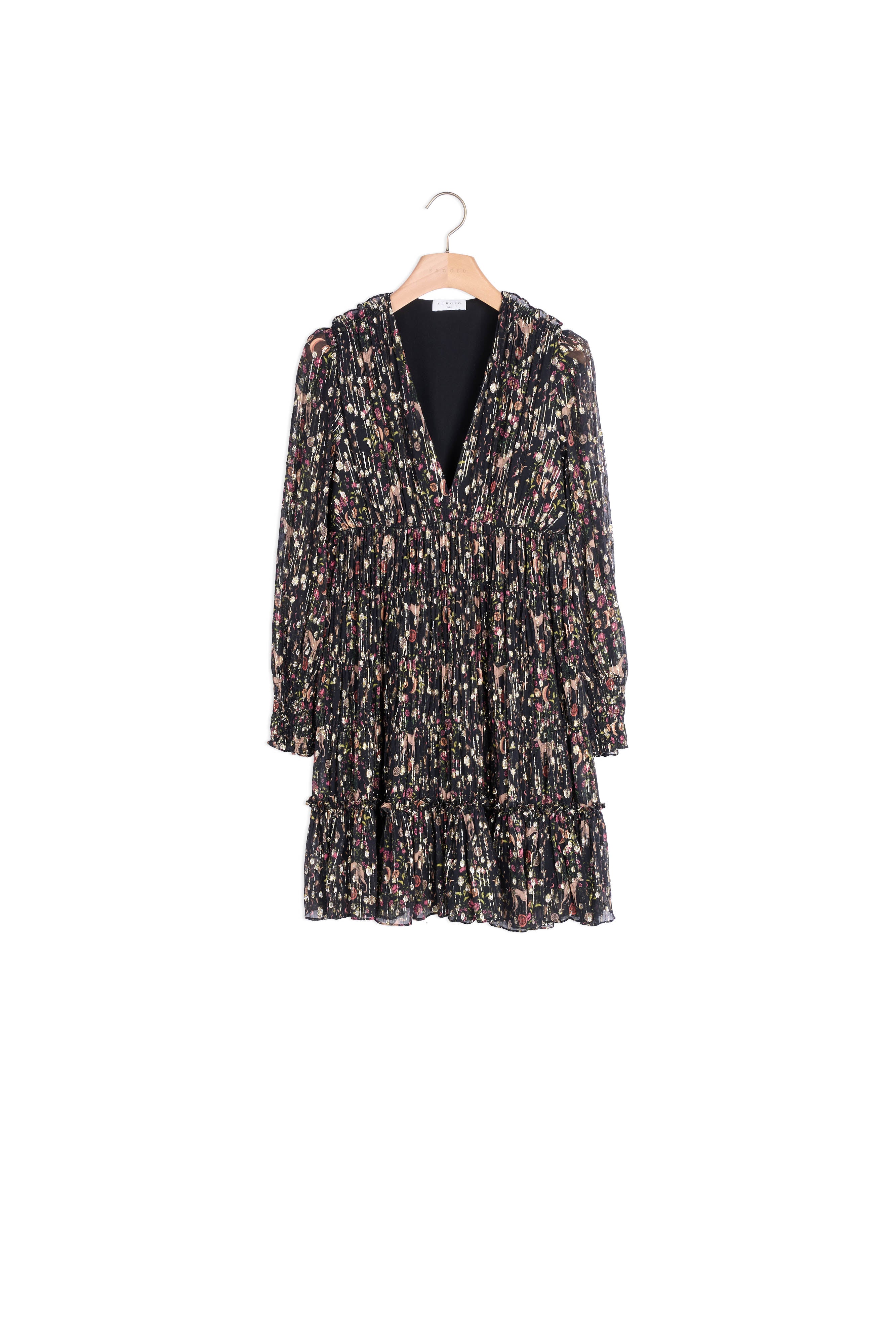 Robe imprimé Sandro seconde main