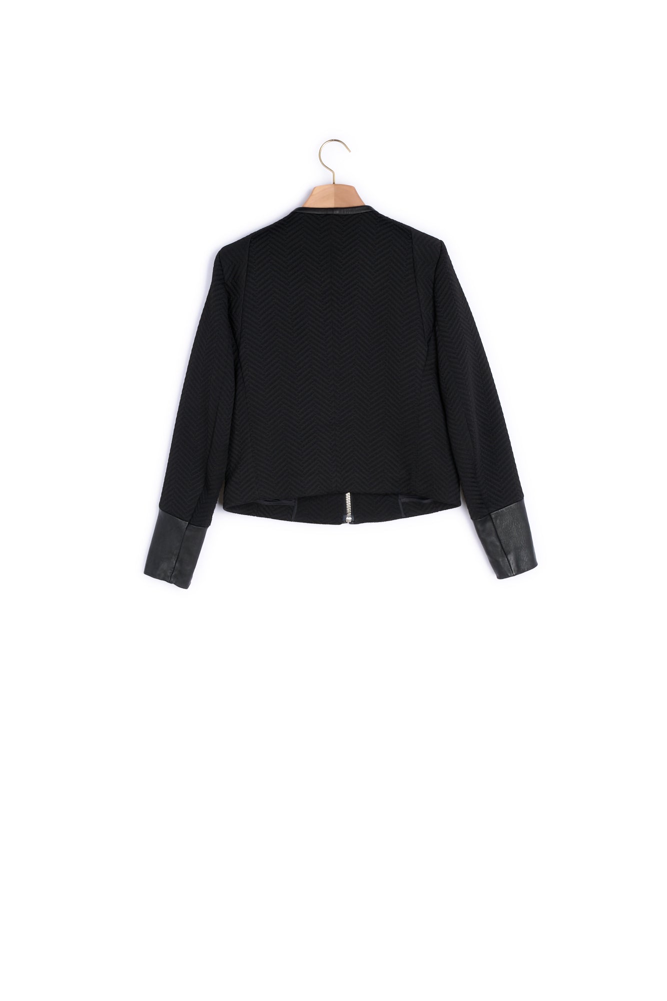 Veste Noir Sandro seconde main