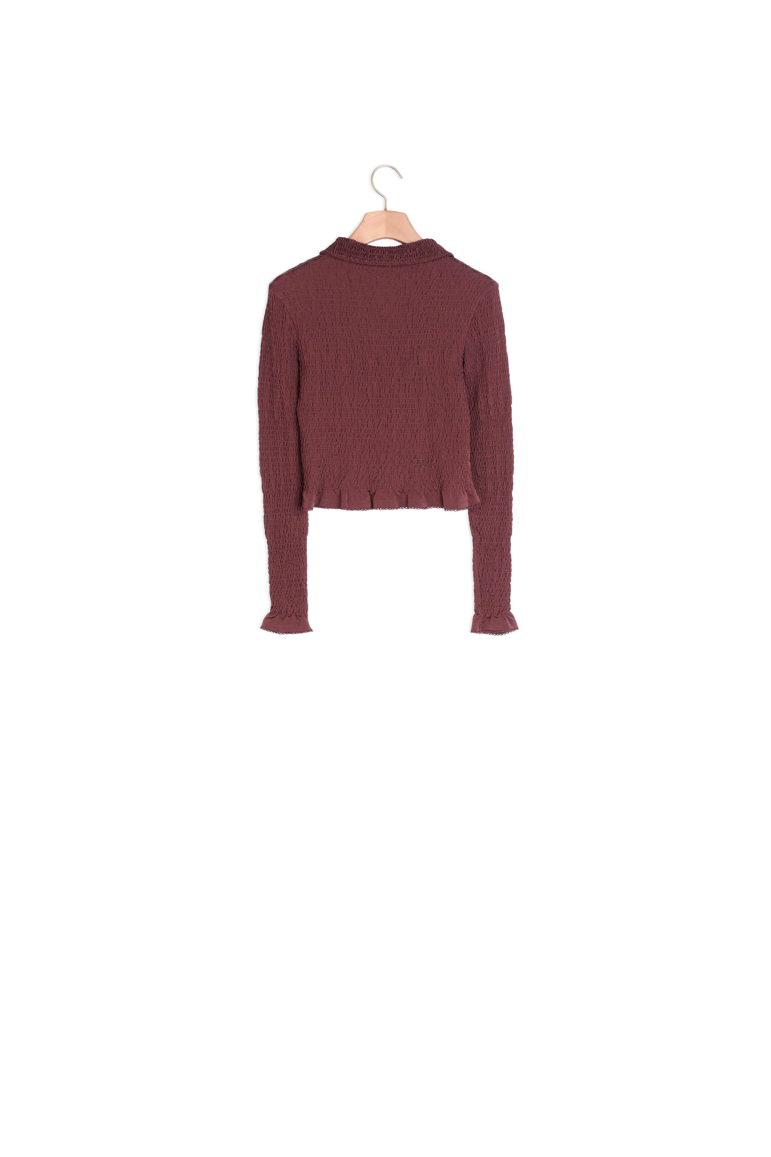 Top Chemise smocké Sandro seconde main