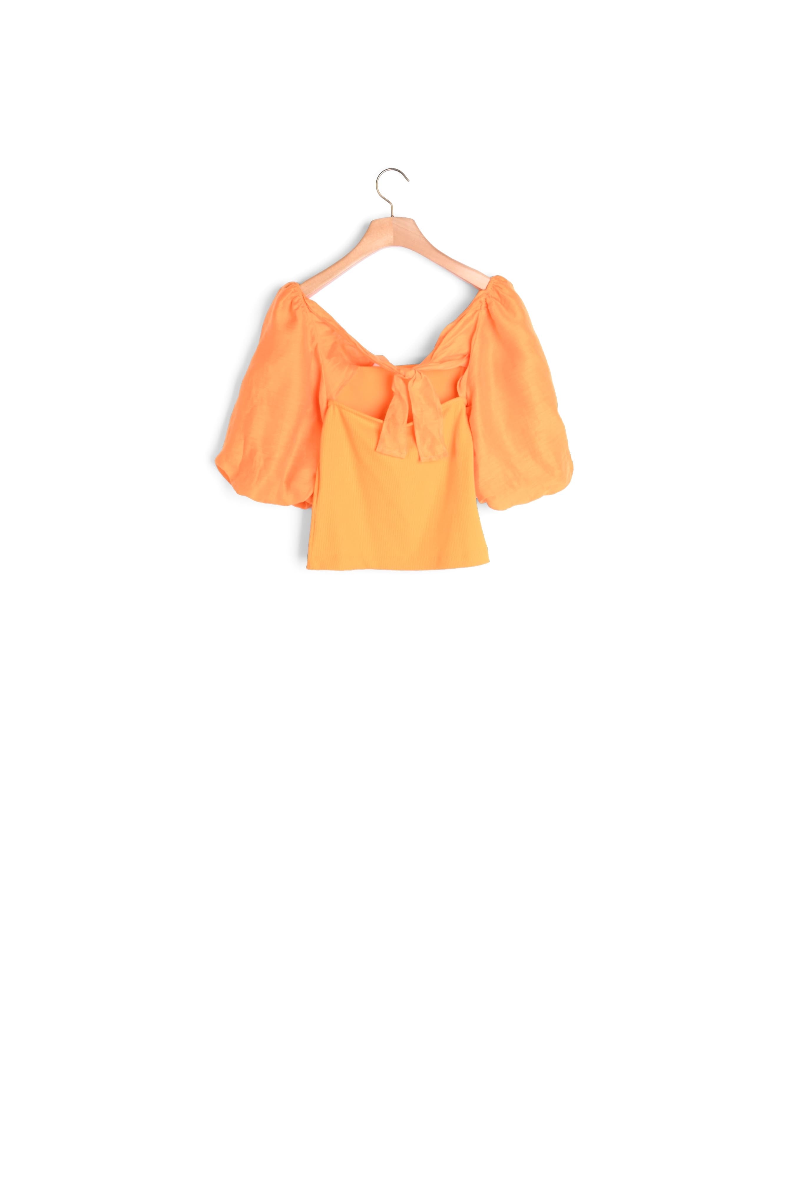 T-shirt bimatières Sandro seconde main