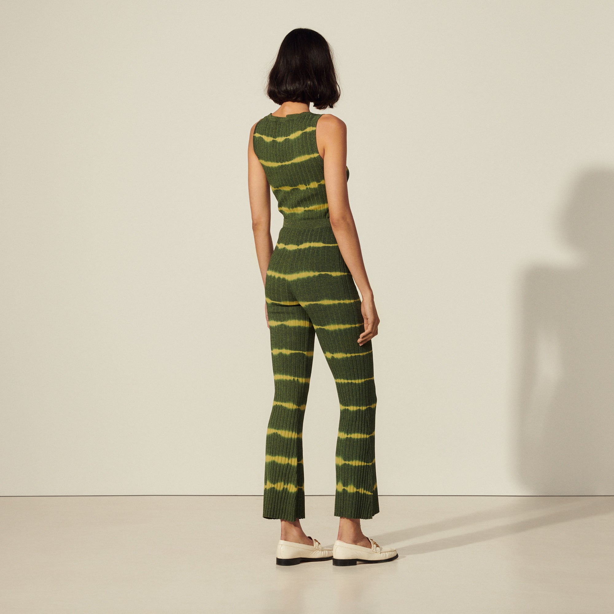 Pantalon tie and dye en Maille Sandro seconde main