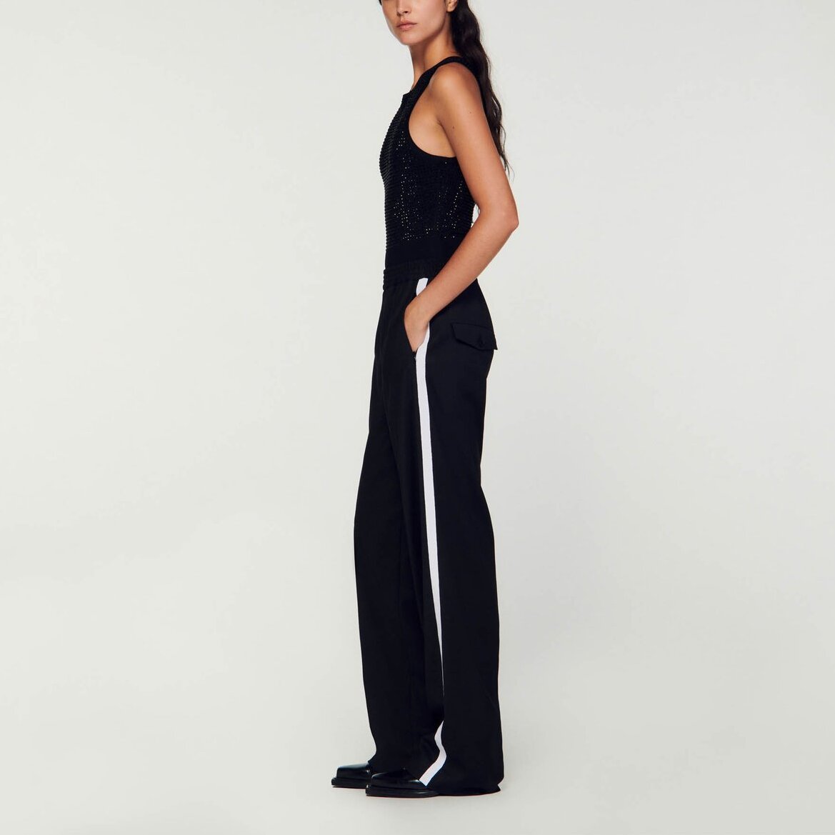 Body à strass Sandro seconde main