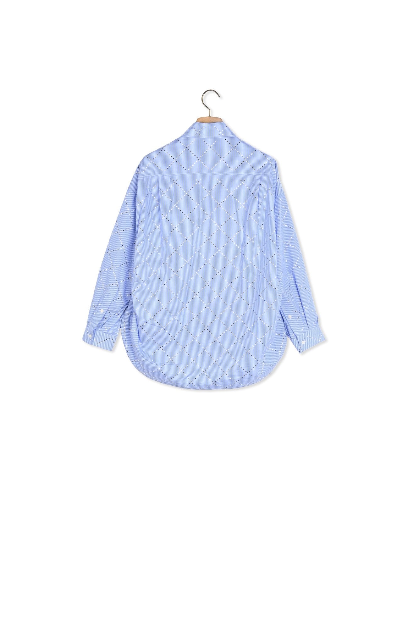 Chemise oversize à strass Sandro seconde main