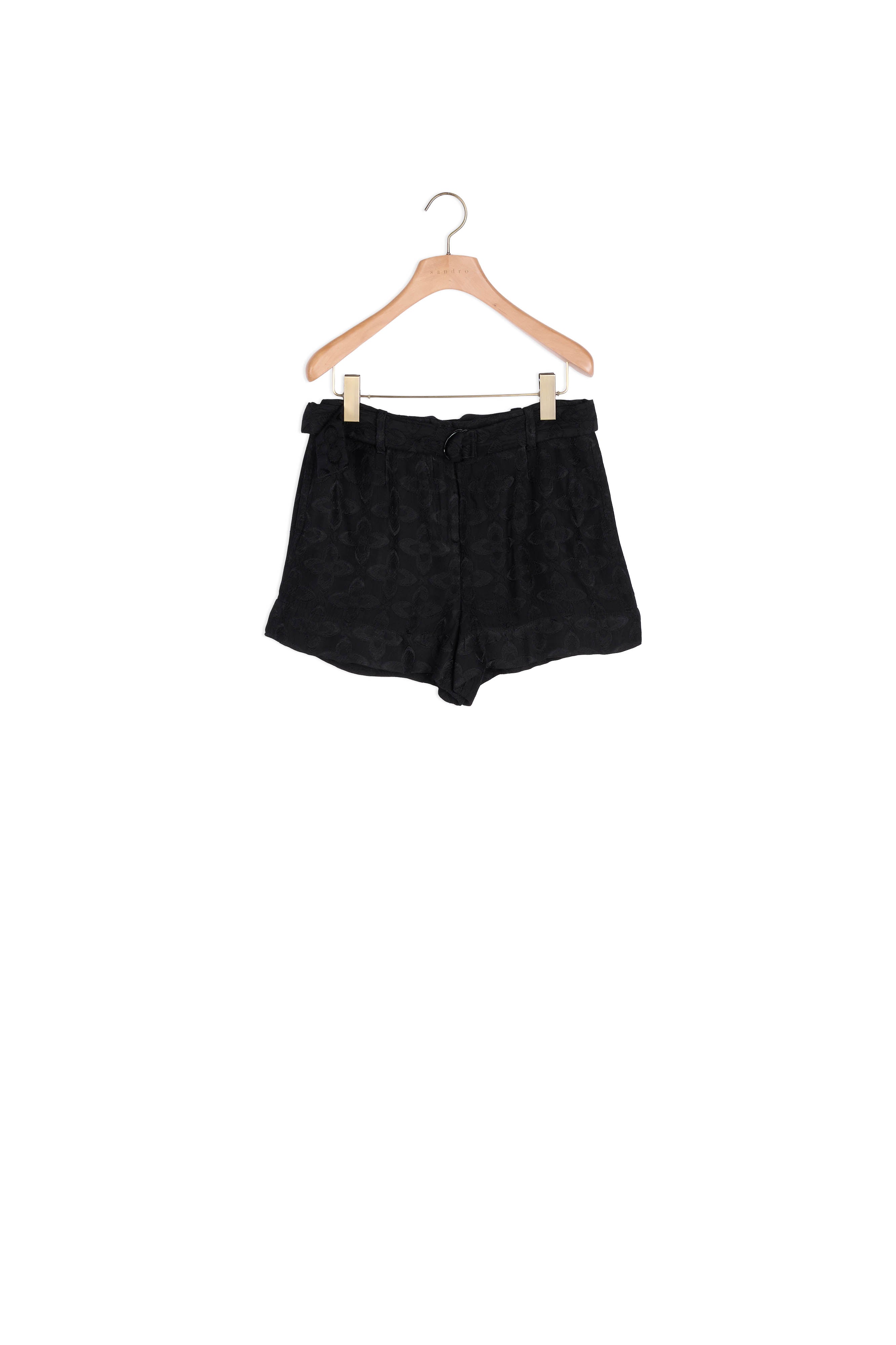 Short Noir Sandro seconde main