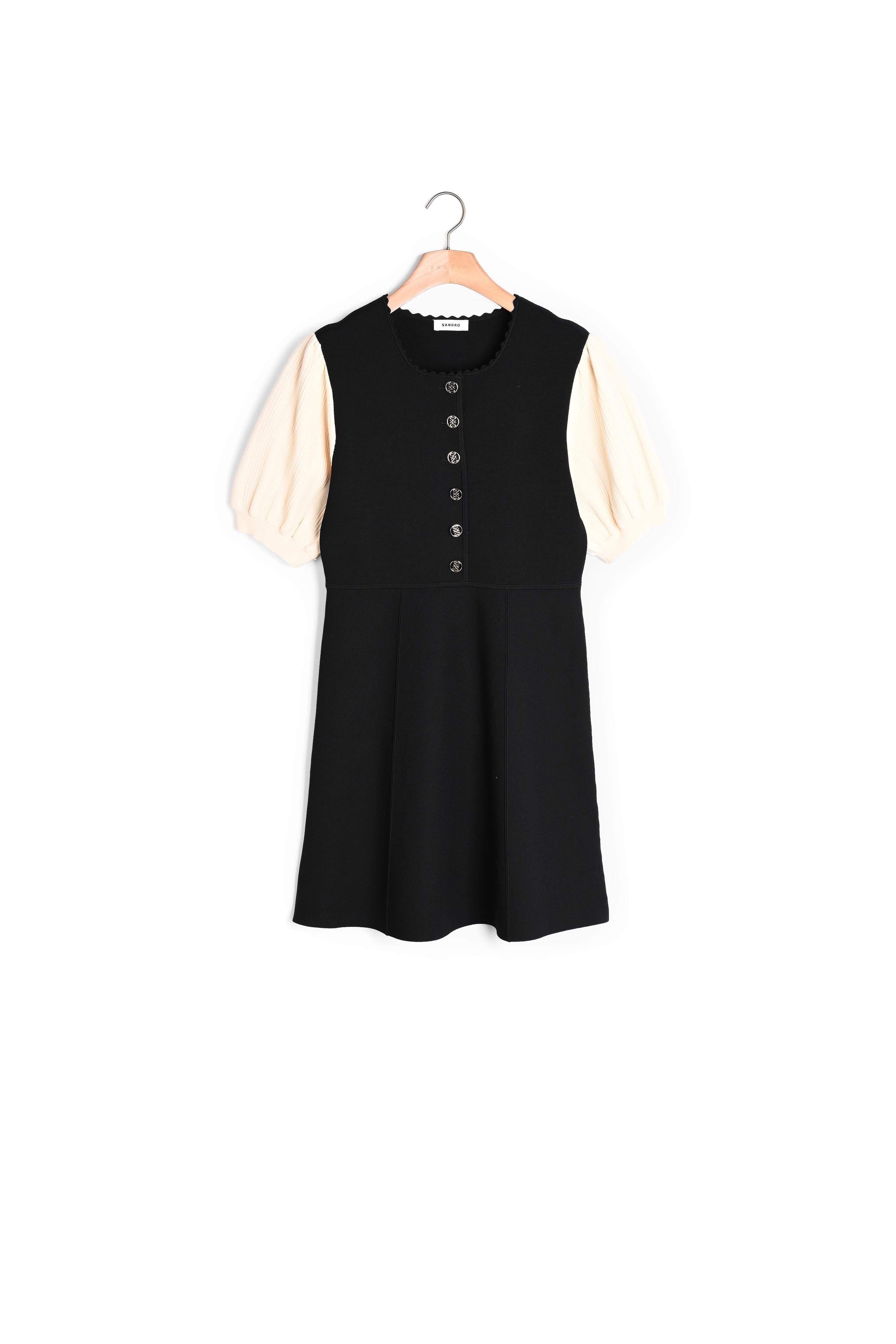 Robe courte en Maille Sandro seconde main