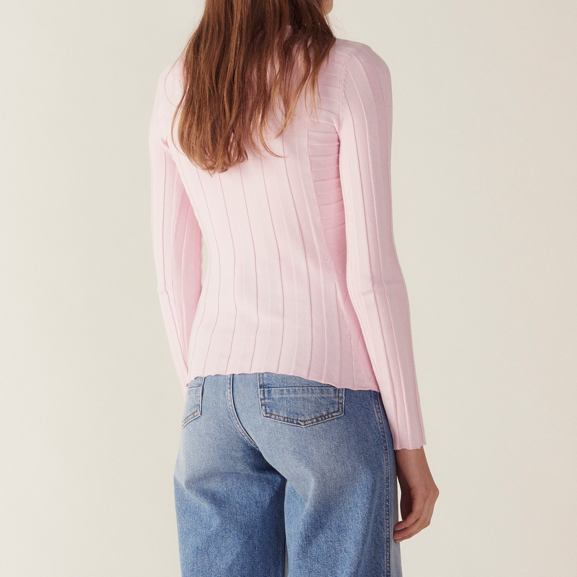 Pull manches longues en coton Sandro seconde main