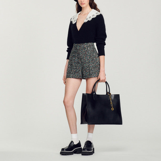 Short en tweed Sandro seconde main