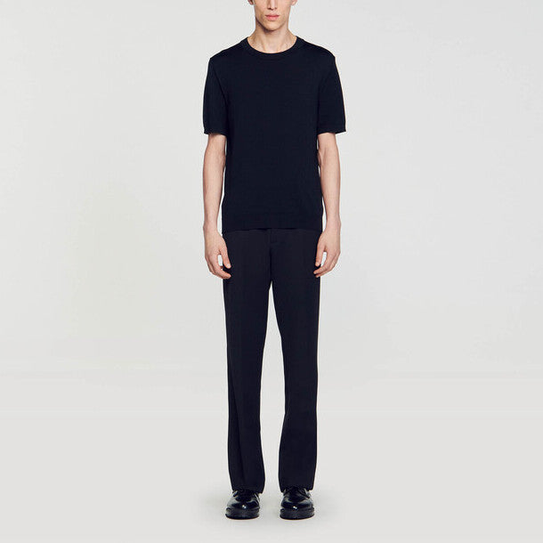 T-shirt en Maille Sandro seconde main