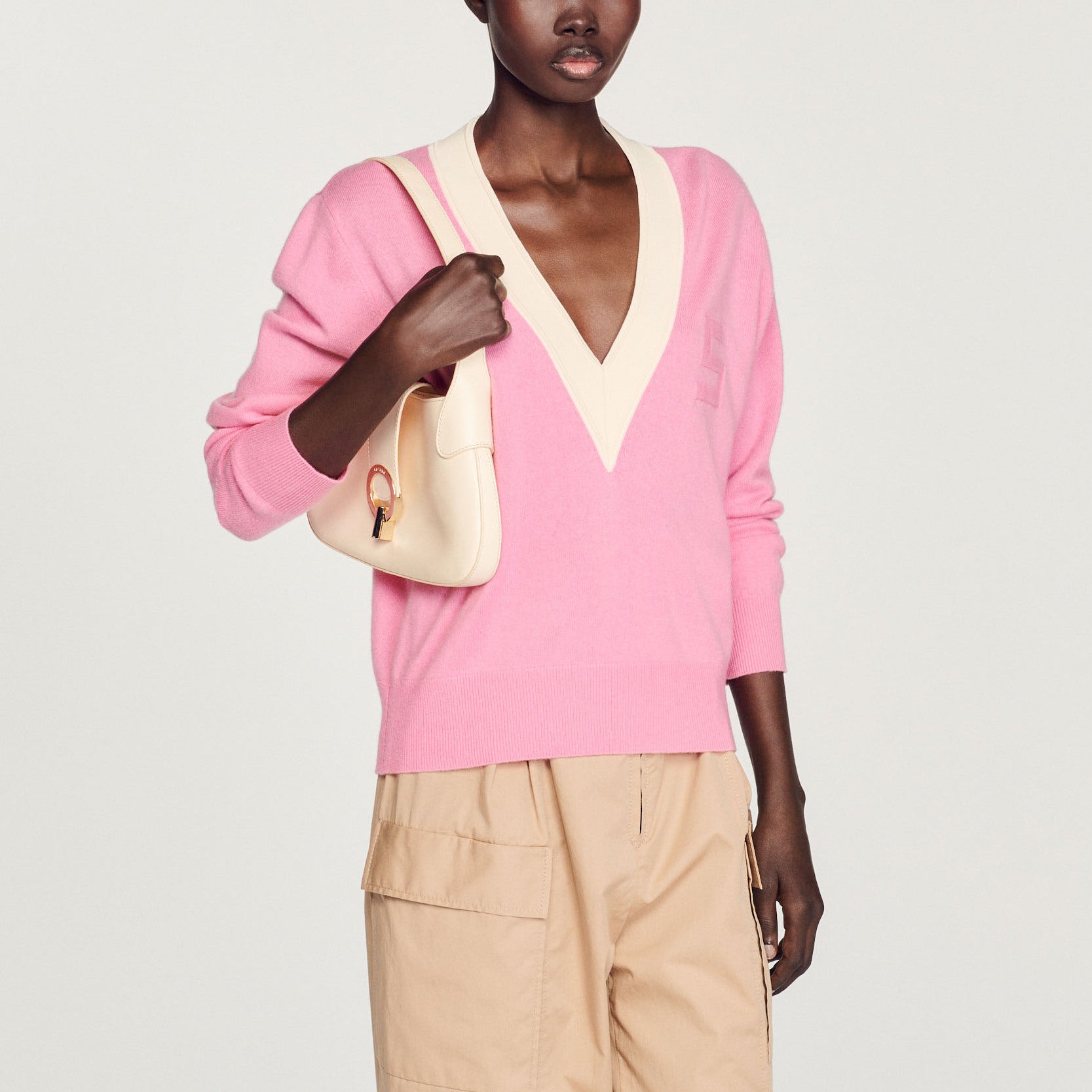 Pull en Maille S Sandro seconde main