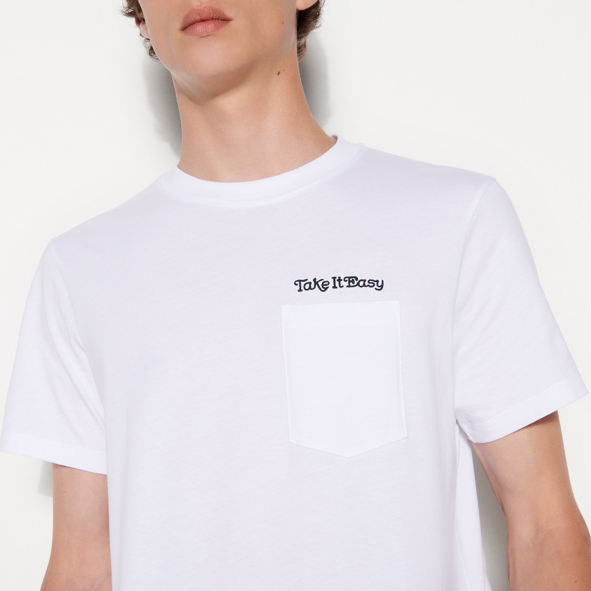 T-shirt avec broderie Sandro seconde main