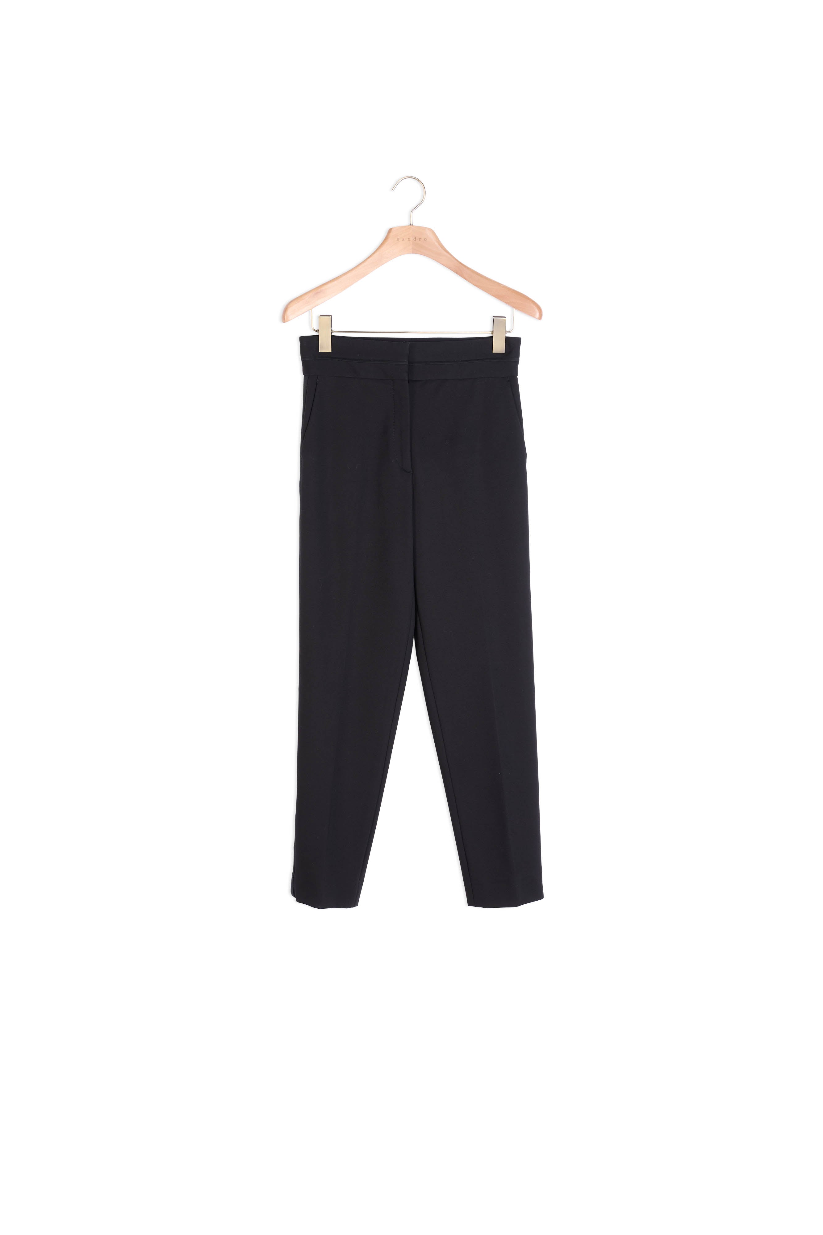 Pantalon classique taille haute Sandro seconde main