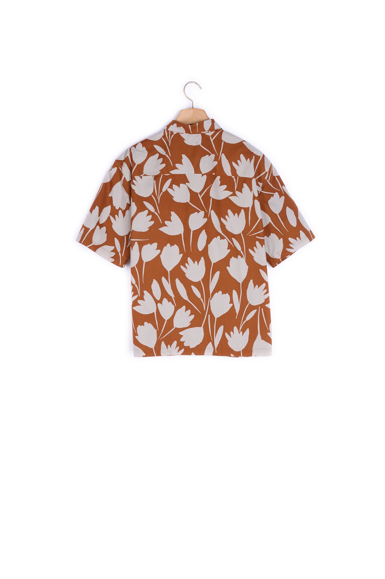 Chemise  imprimée à manches courtes Sandro seconde main