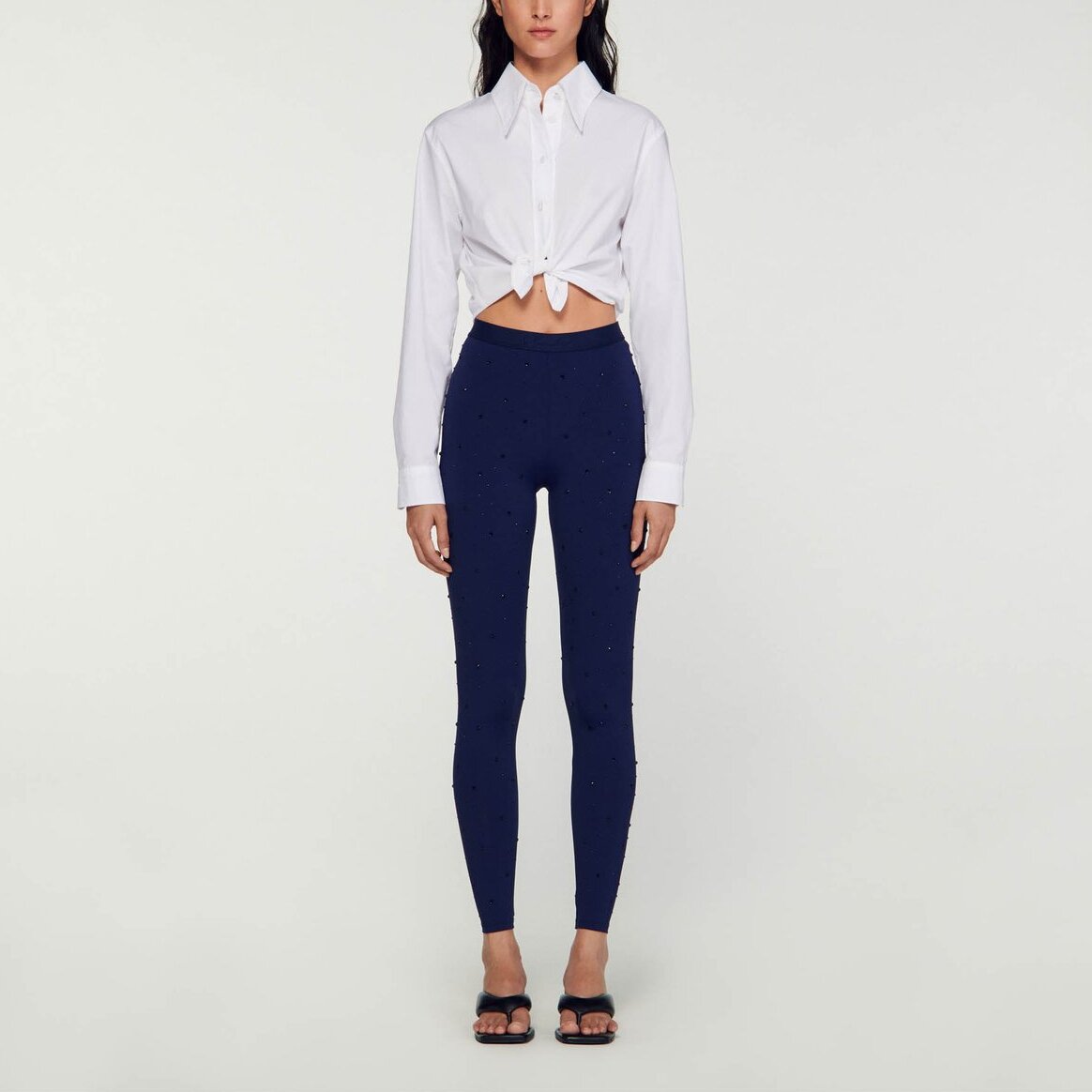 Legging à strass Sandro seconde main