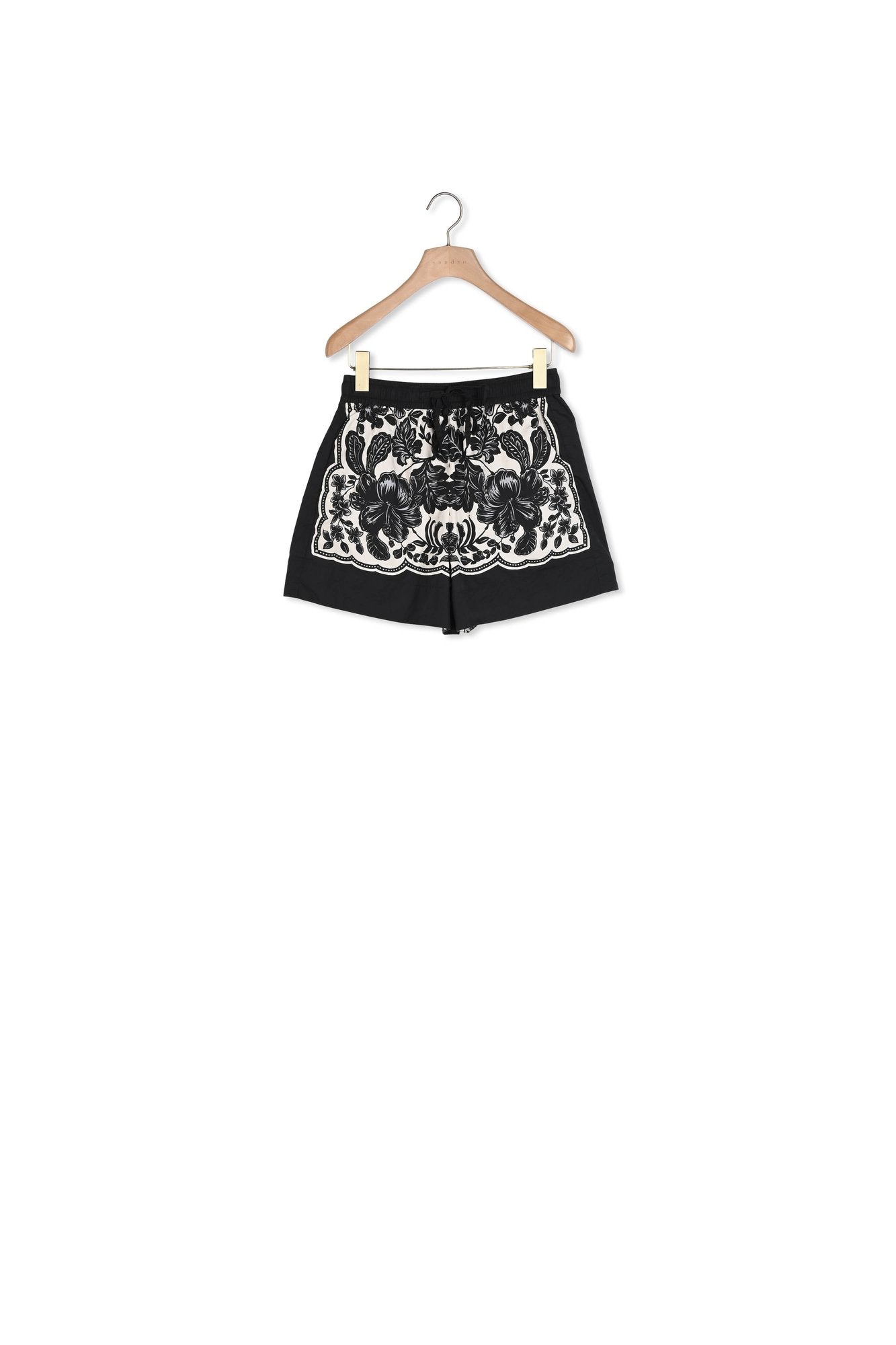Short à imprimé fleuri hawaïen Sandro seconde main