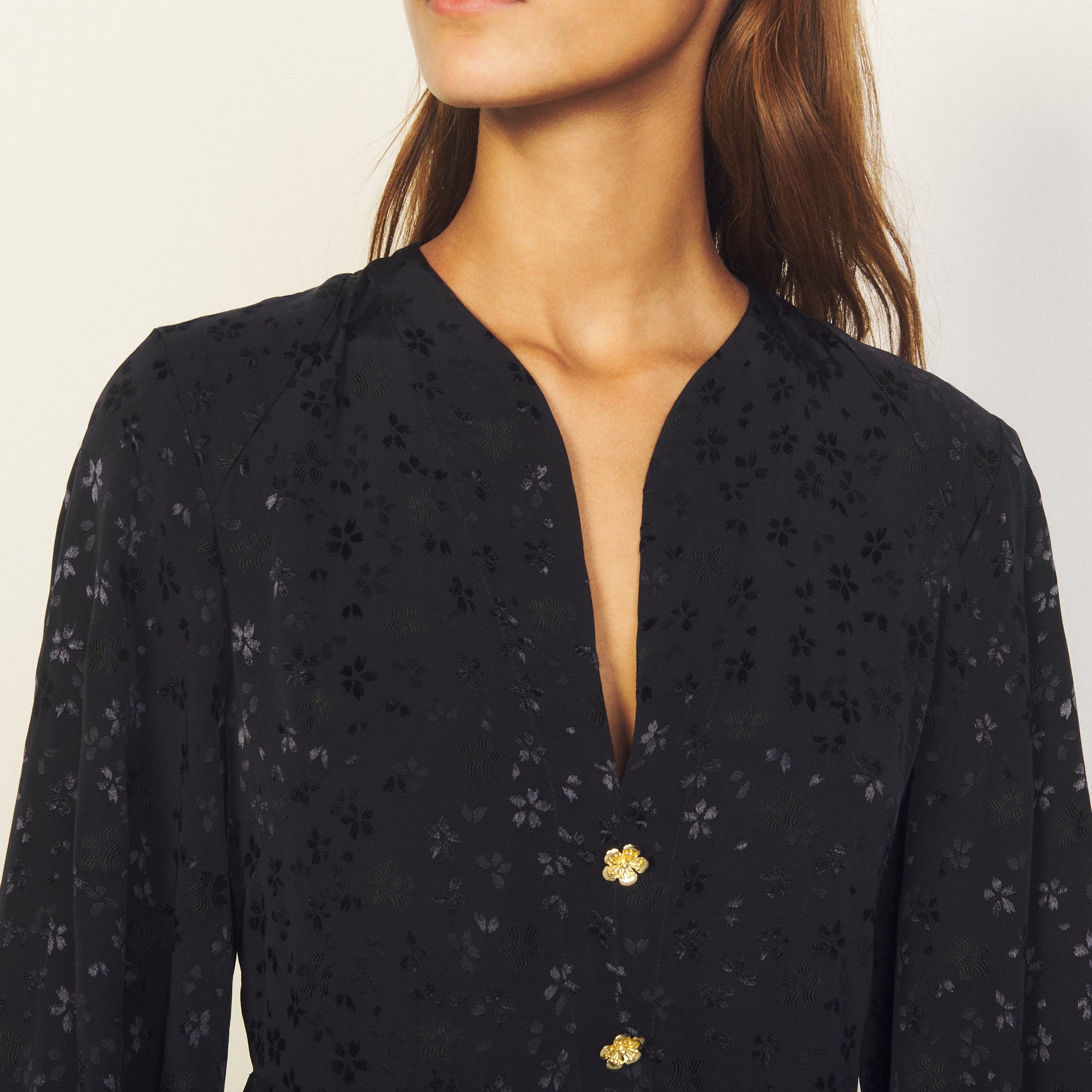 Robe Navy Sandro seconde main