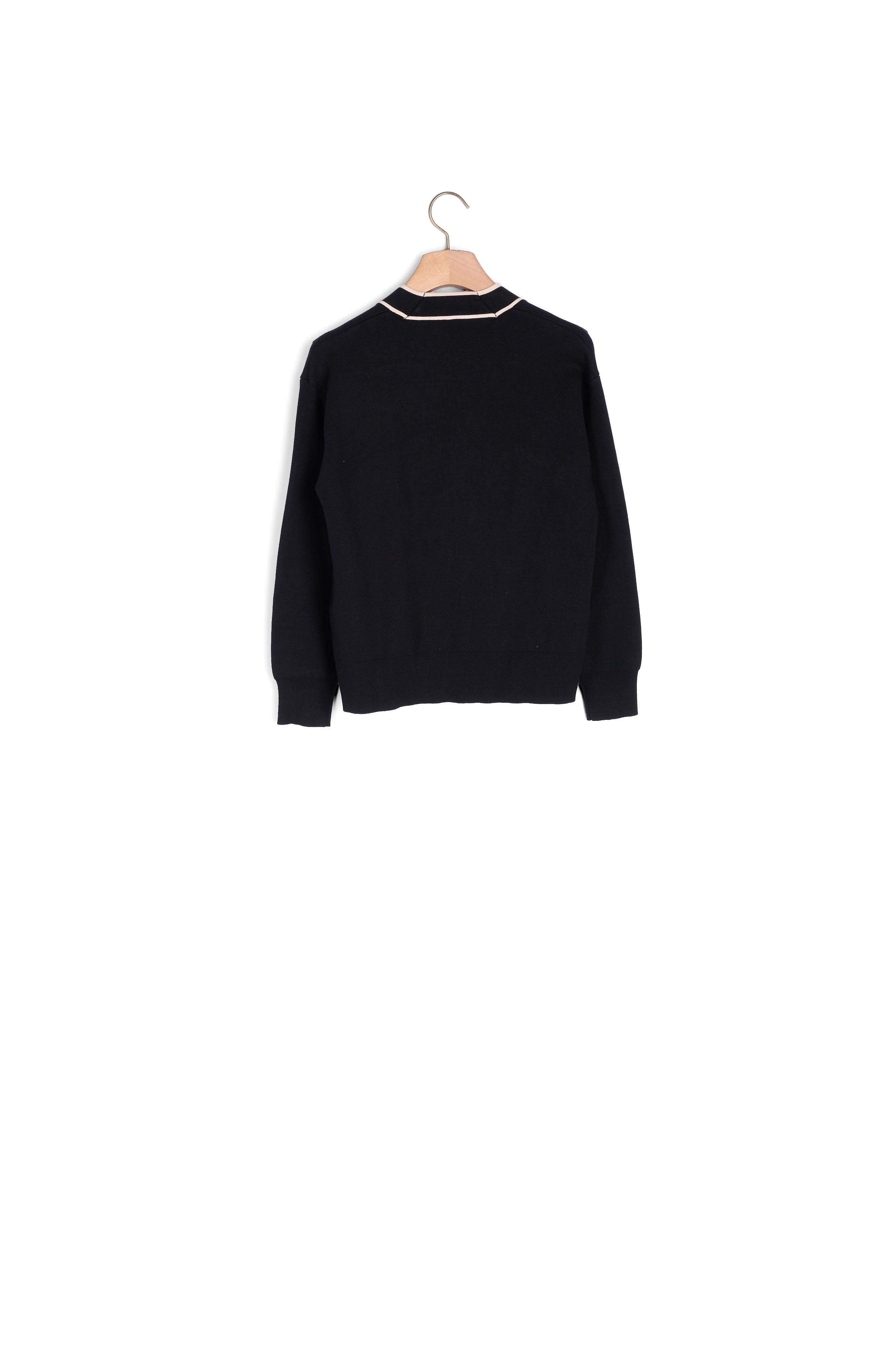 Cardigan Noir Sandro seconde main