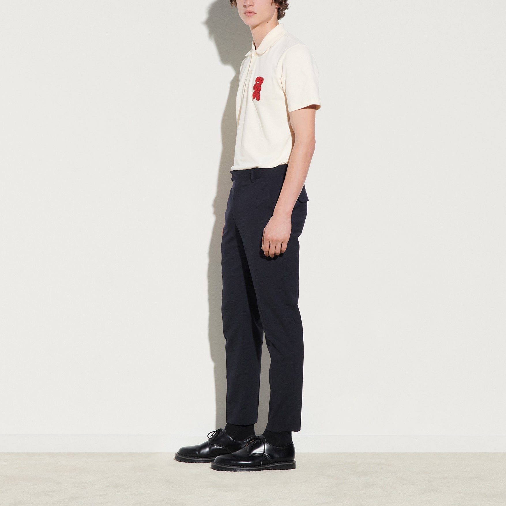 Pantalon en laine Sandro seconde main