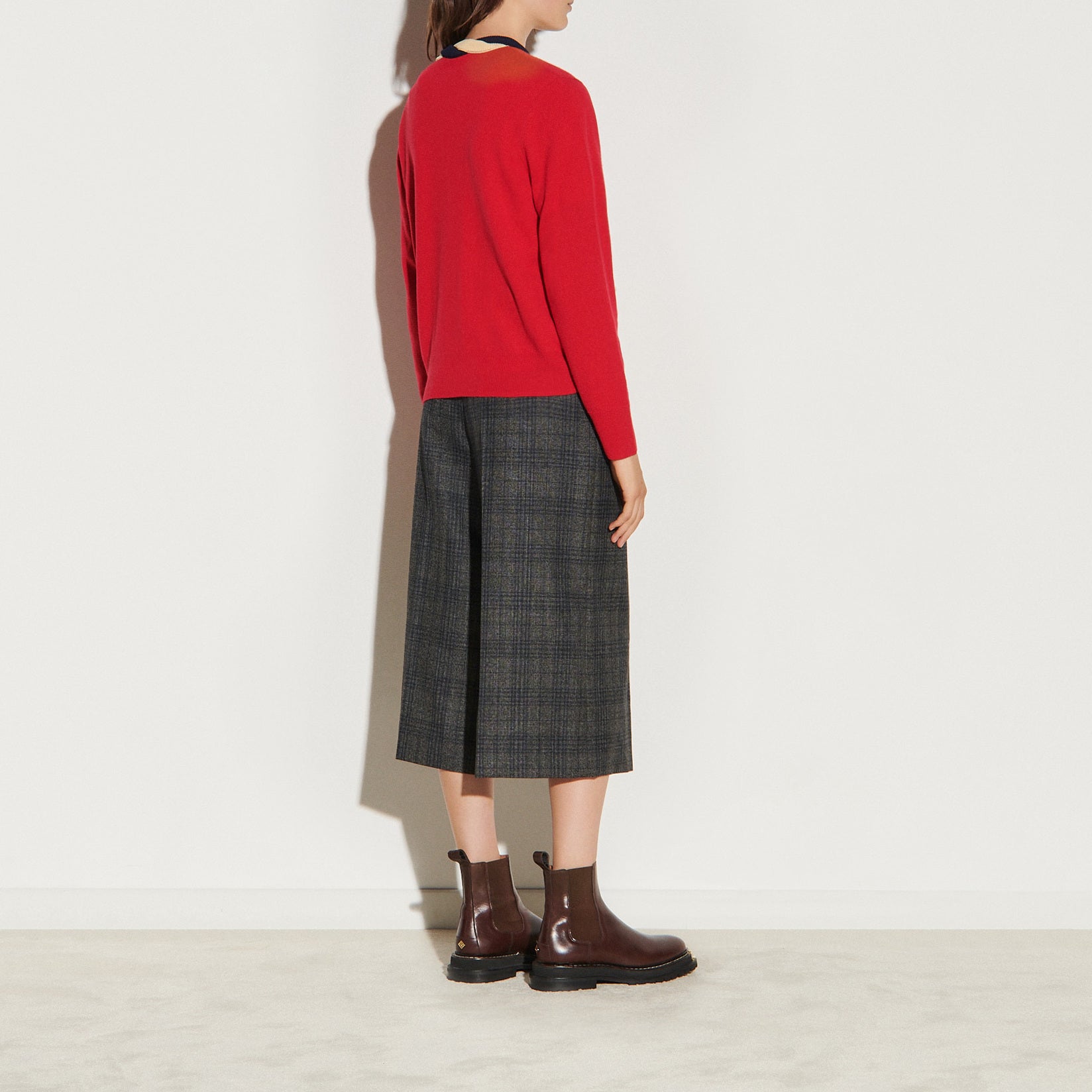 Cardigan court en laine et cachemire Sandro seconde main