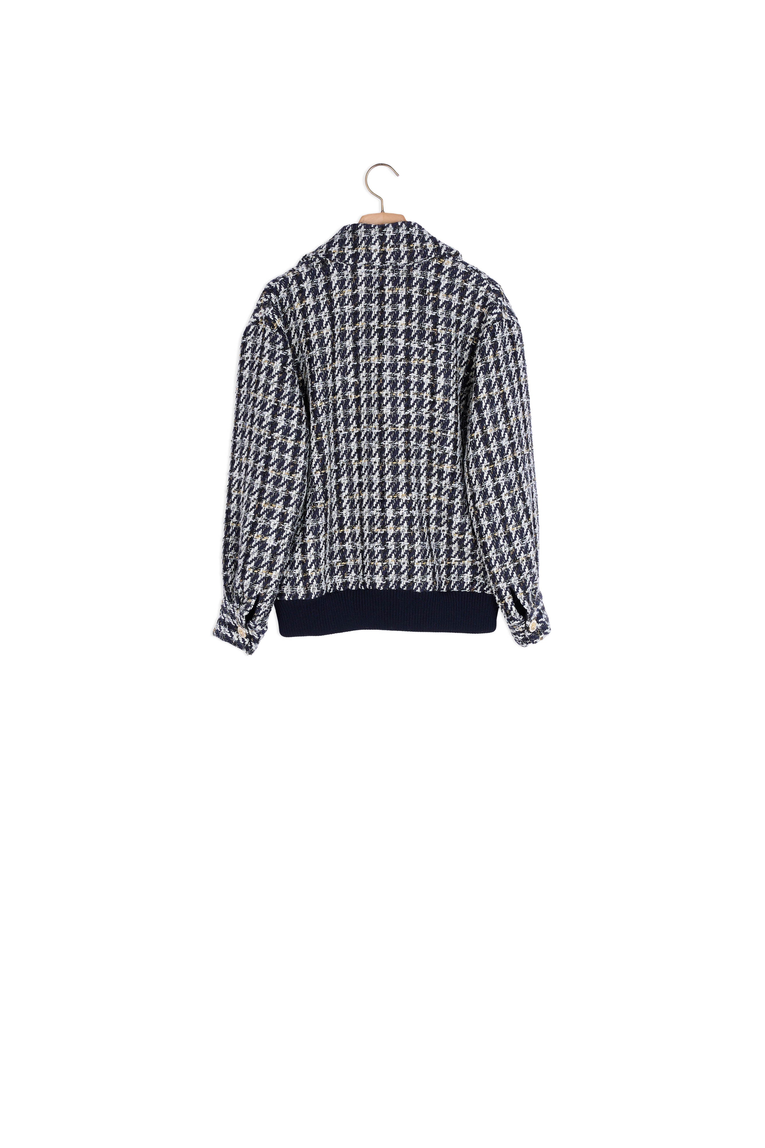 Veste Marine / Blanc Sandro seconde main