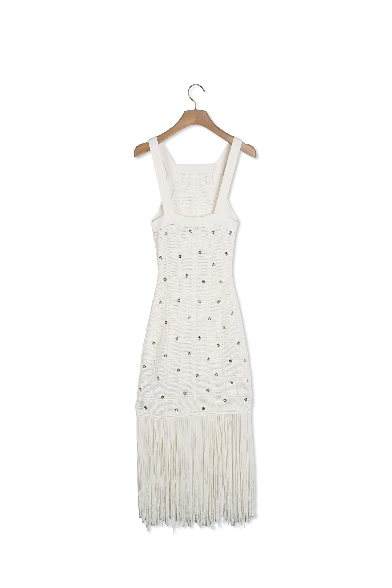 Robe midi à franges Sandro seconde main