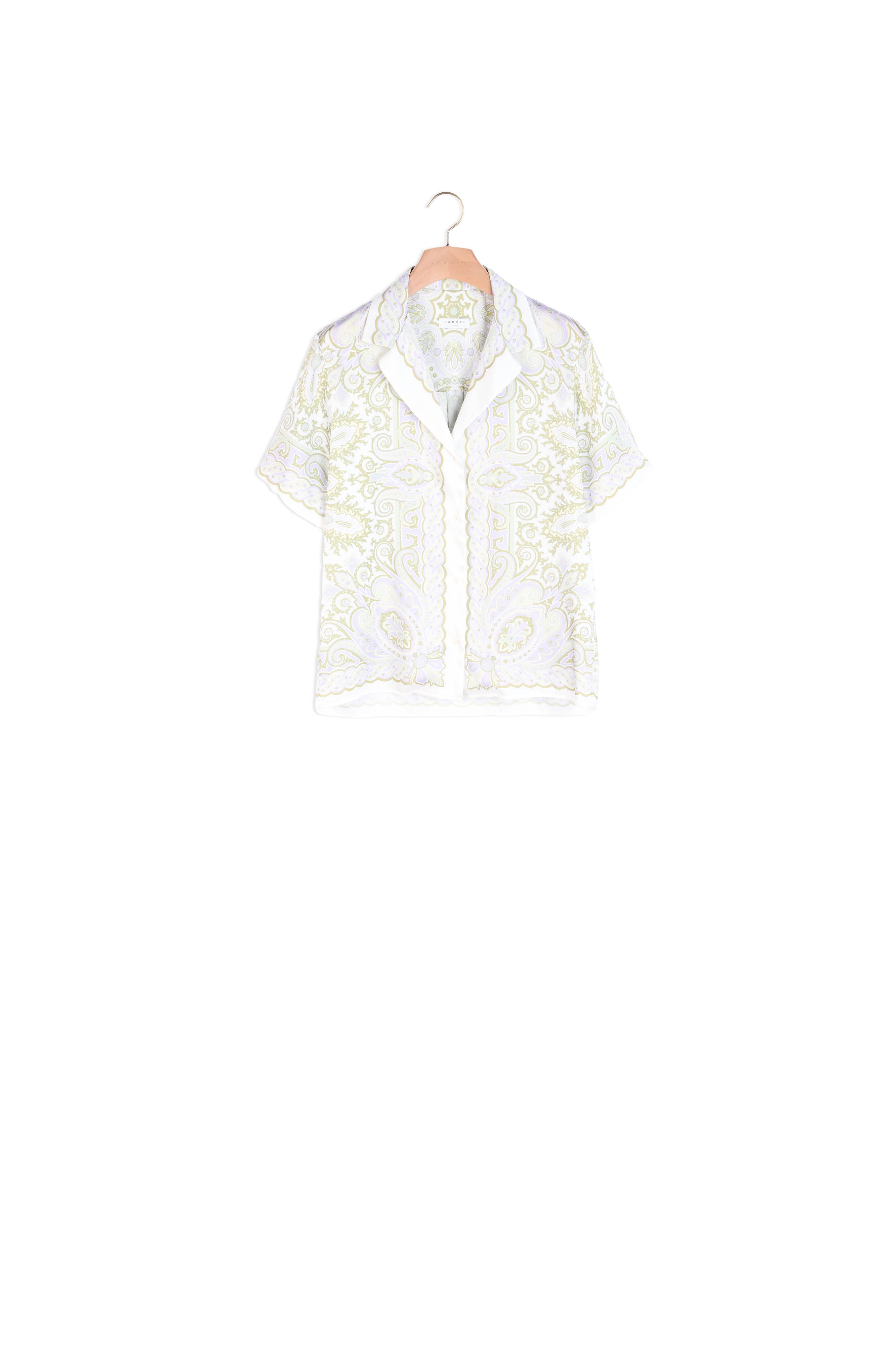 Chemise pyjama imprimée Sandro seconde main