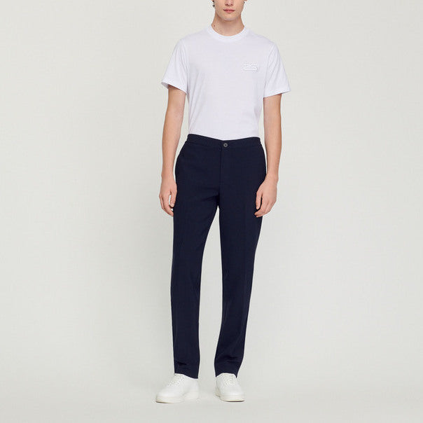 Pantalon en jersey Sandro seconde main