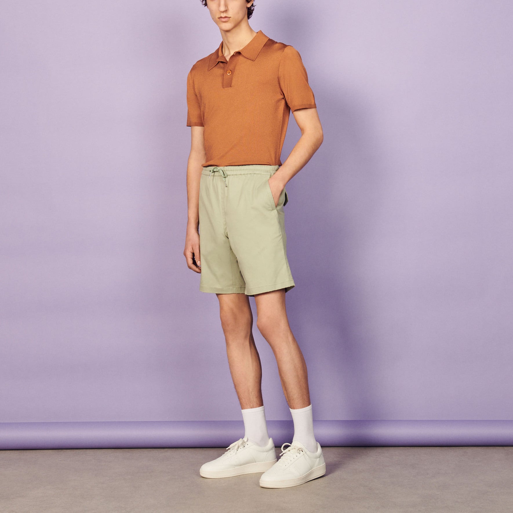Short en coton biologique Sandro seconde main