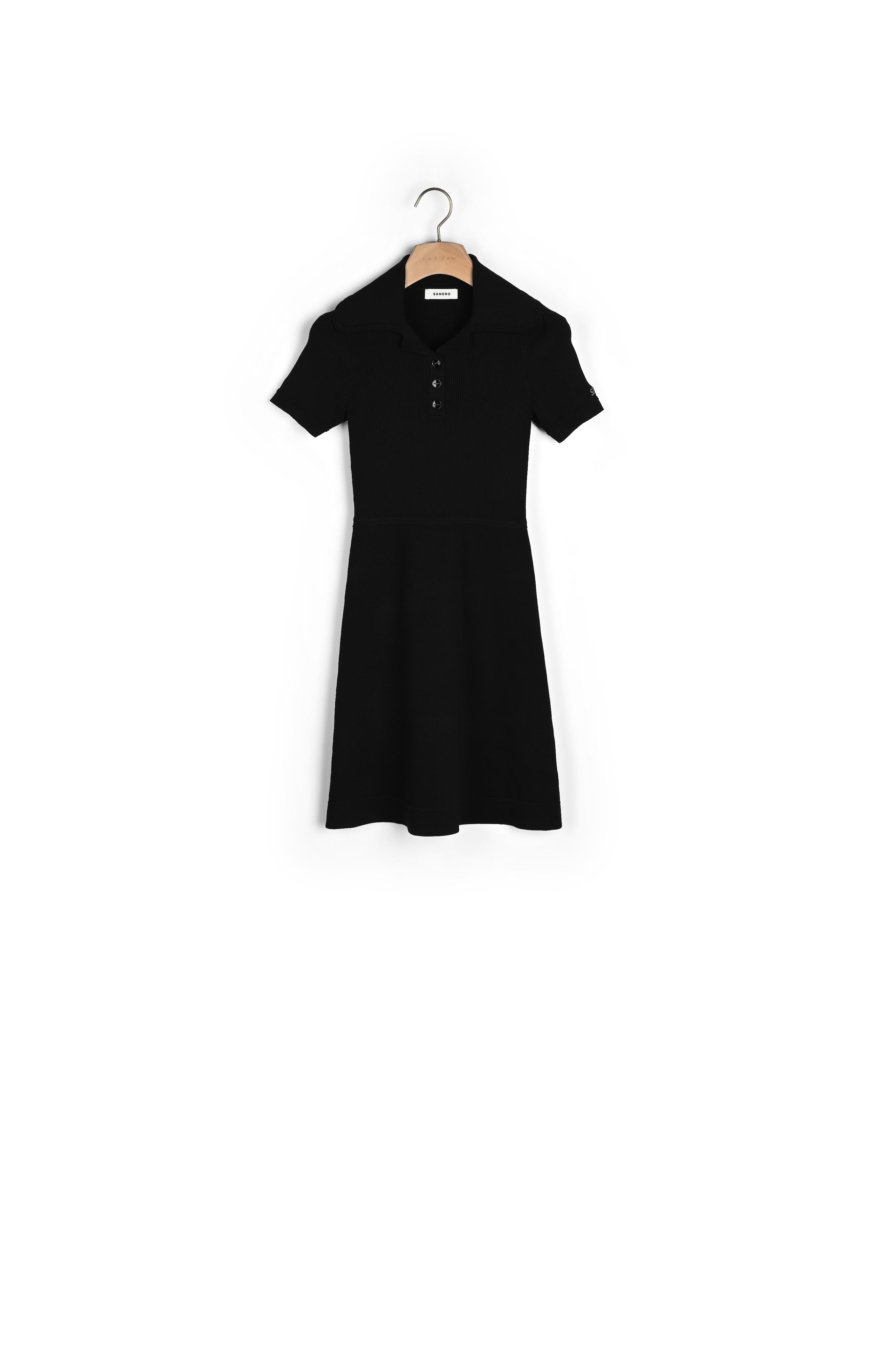 Robe en Maille côtelée Sandro seconde main