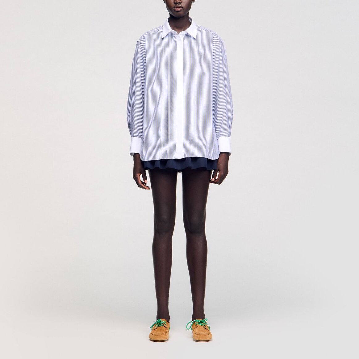 Chemise à rayures Sandro seconde main