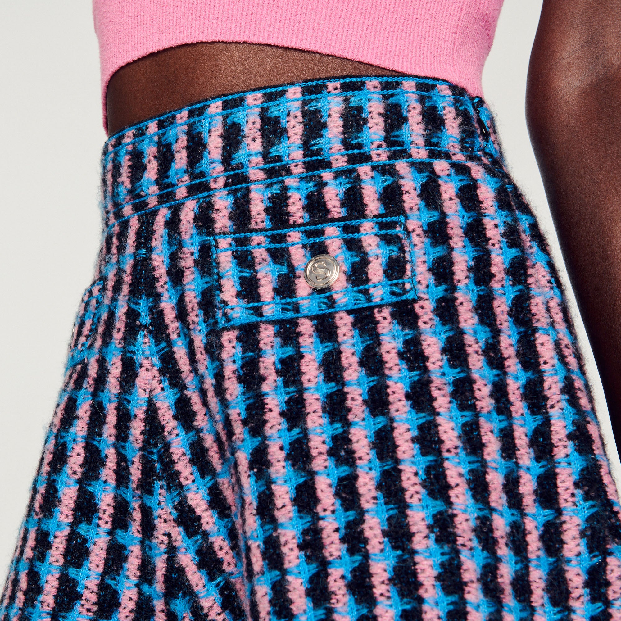 Short en tweed Sandro seconde main