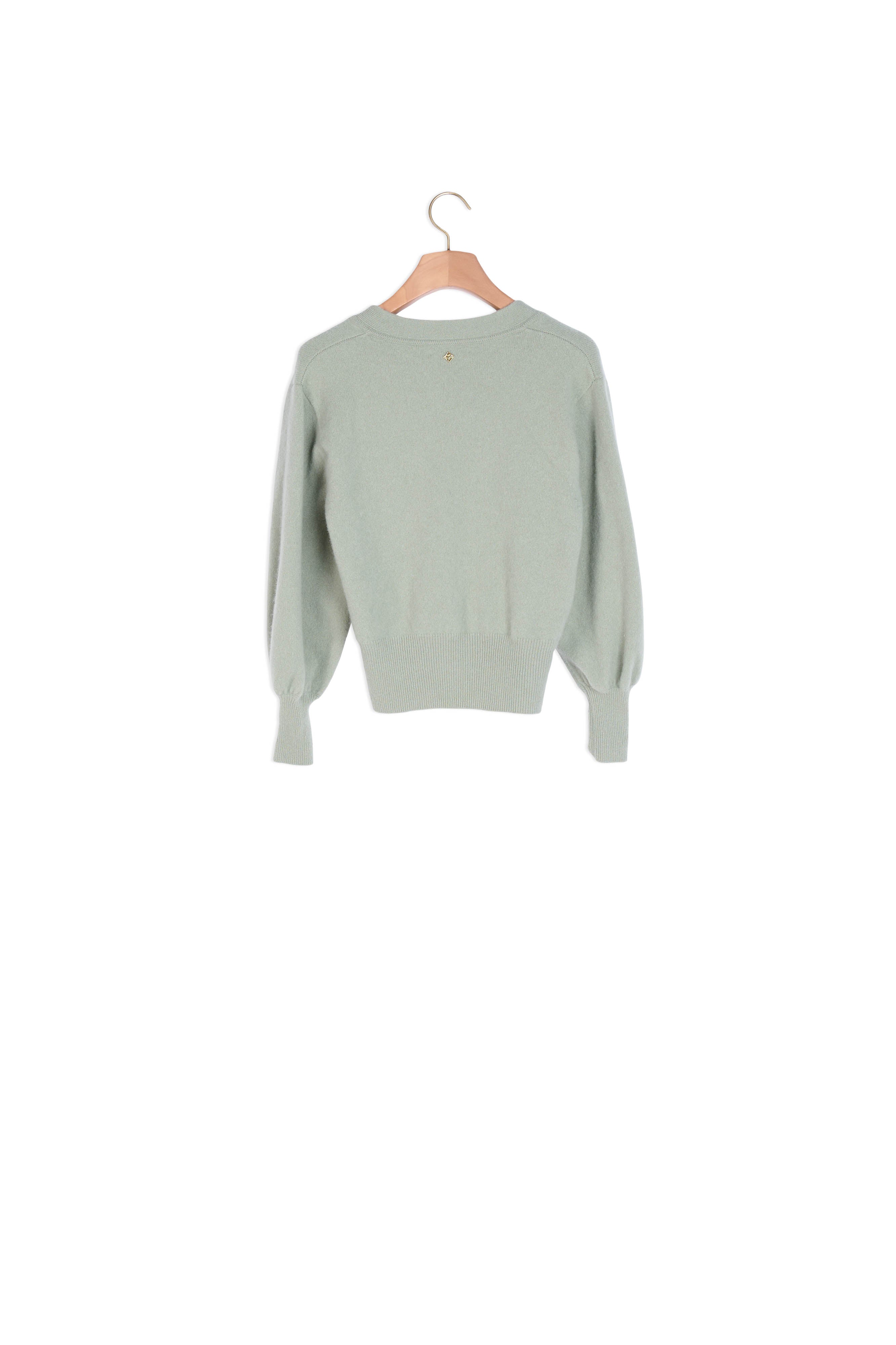 Cardigan twinset en laine Sandro seconde main