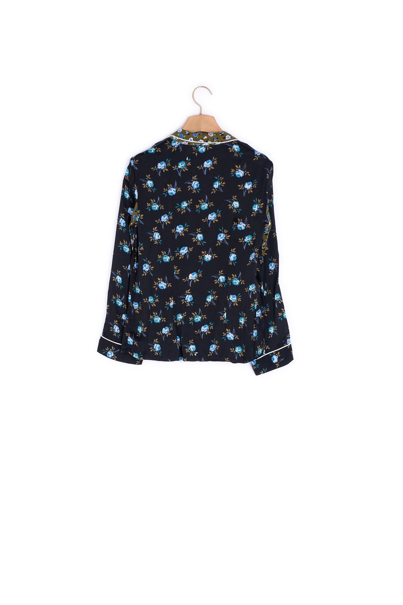 Chemise fluide esprit pyjama Sandro seconde main