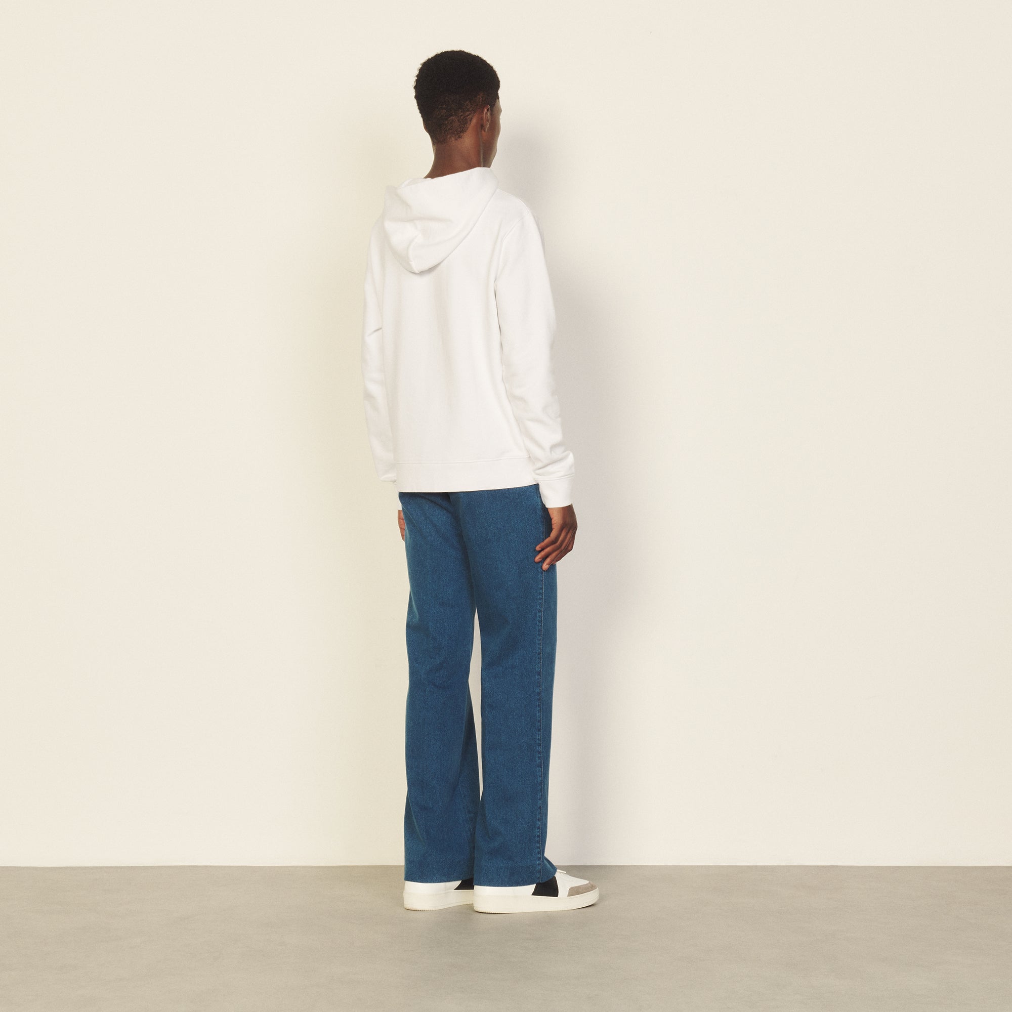 Sweat à capuche avec broderie Sandro seconde main